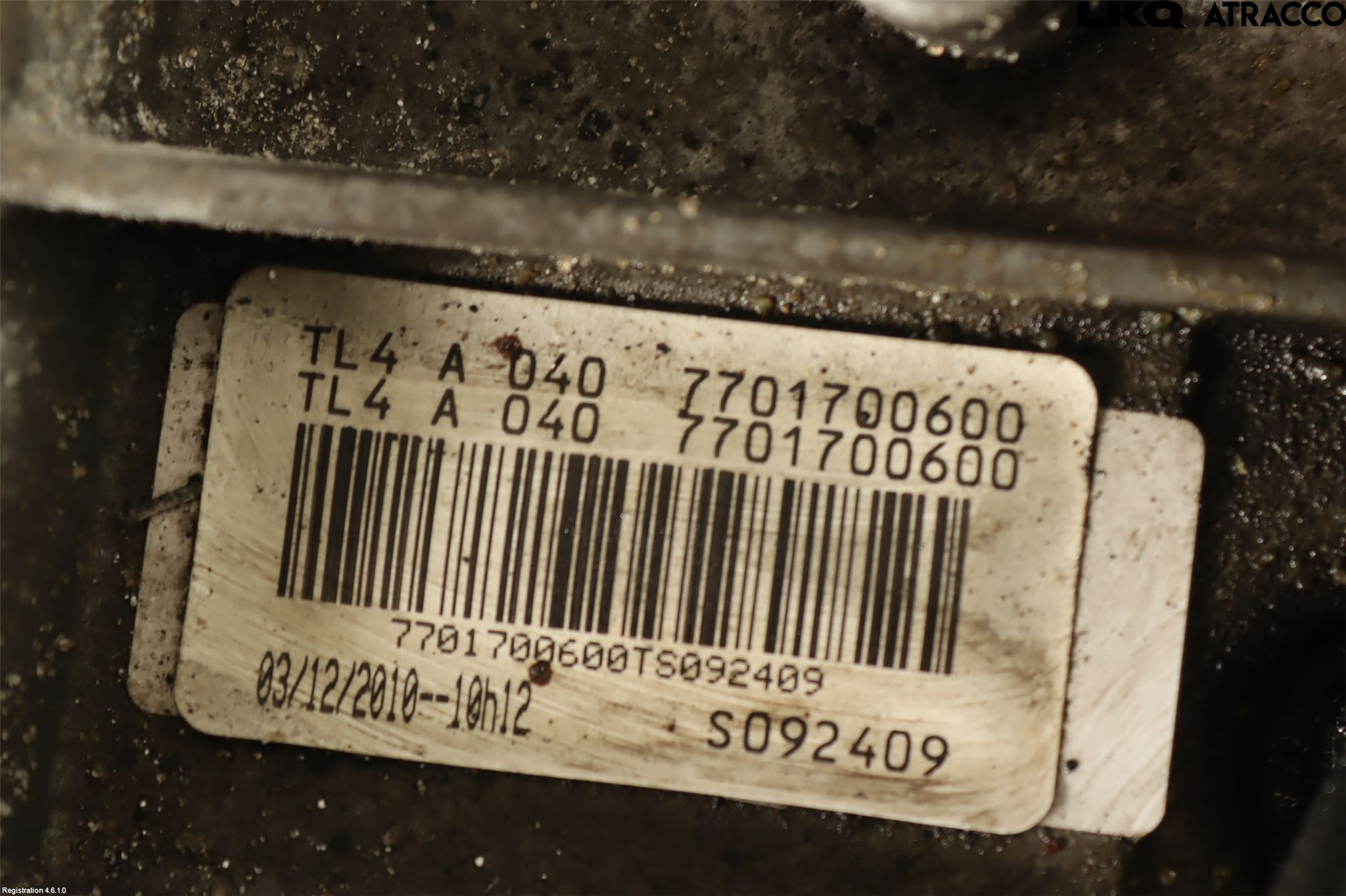 Renault MEGANE III 09-15 Gearkasse 6 Trinn