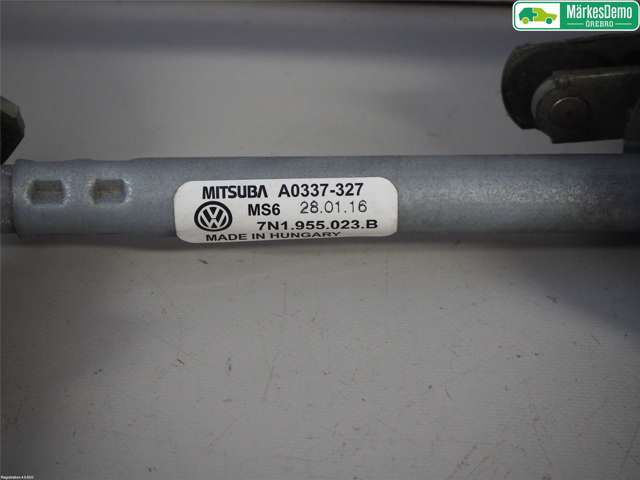 Volkswagen VW SHARAN 11- Viskermotor Frontrute