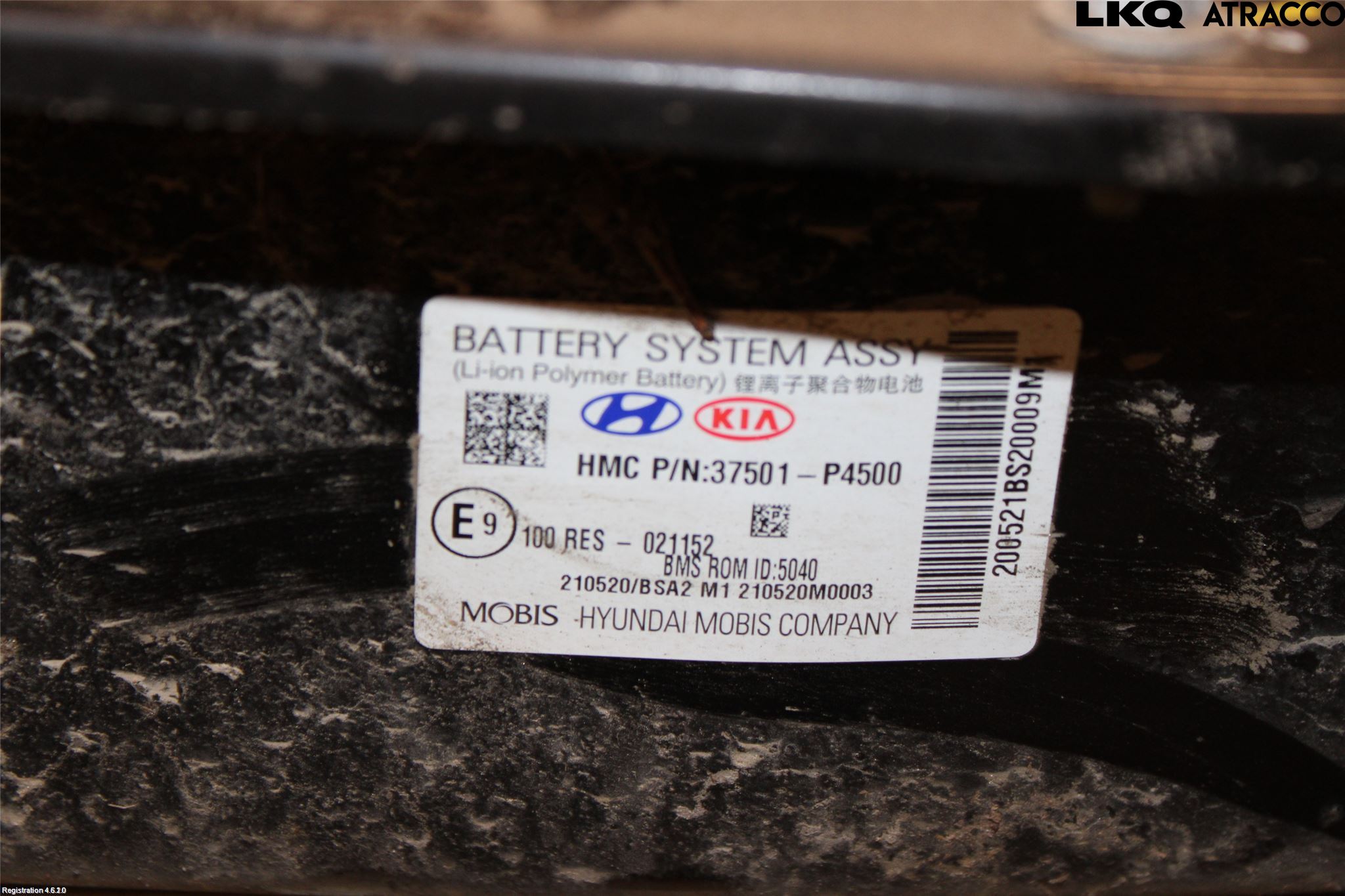 Kia SORENTO 21- Hybrid Batteri