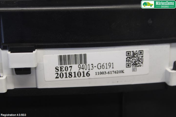 Kia PICANTO 17- Instr Kombinert