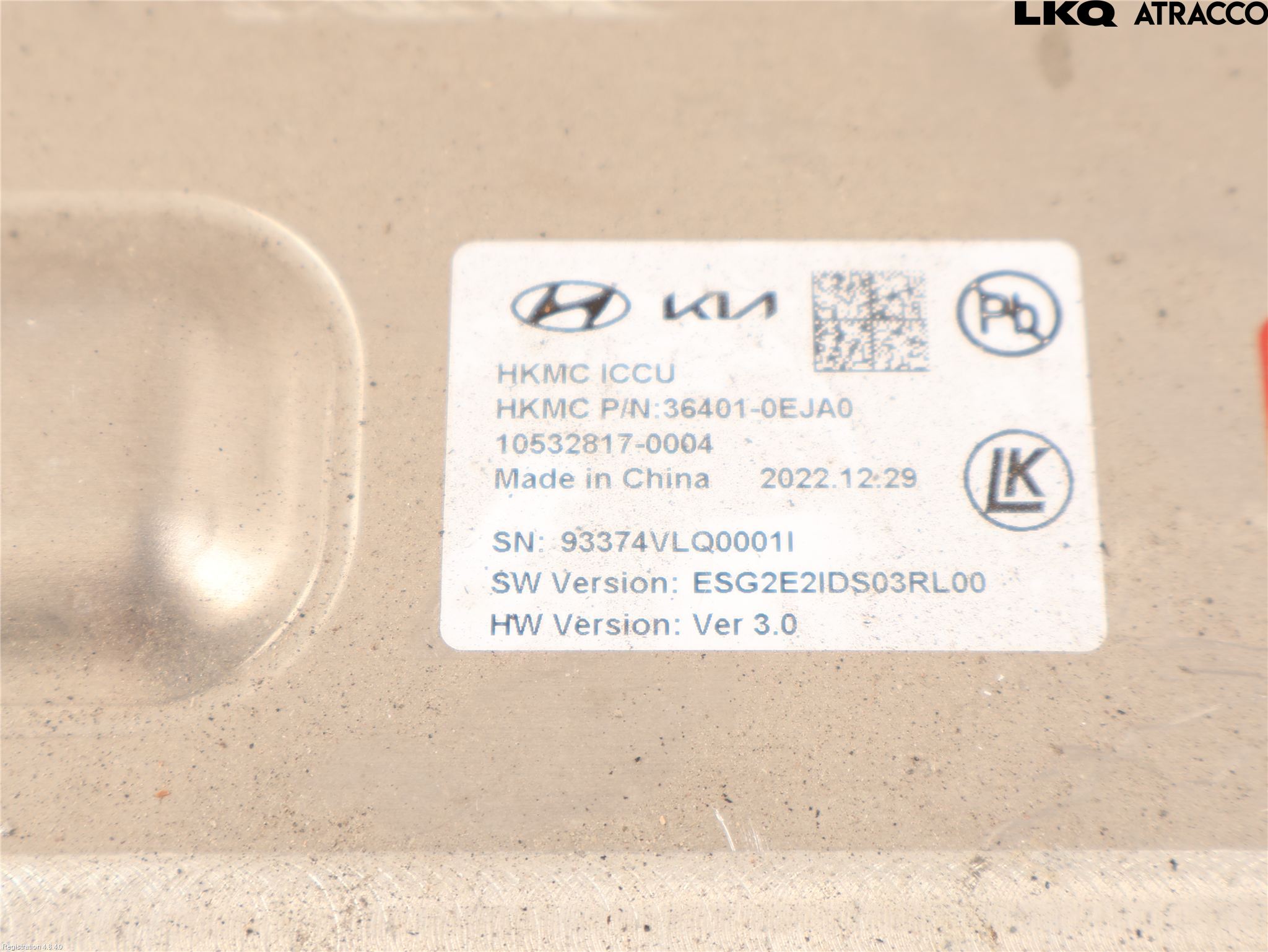 Kia NIRO (SG2) 23- Batterilader Hybrid
