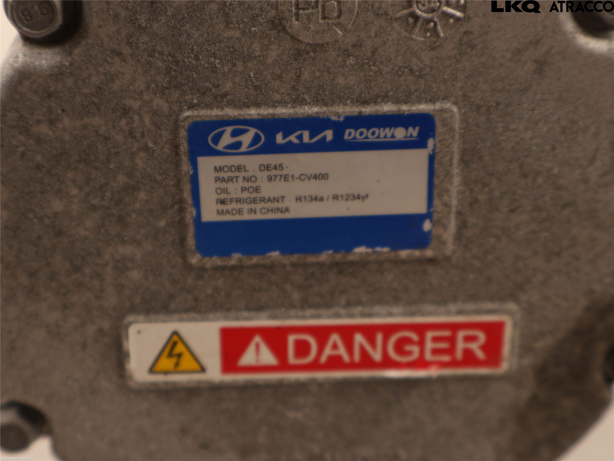 Kia EV6 (CV) 22- Varme Ac Kompressor