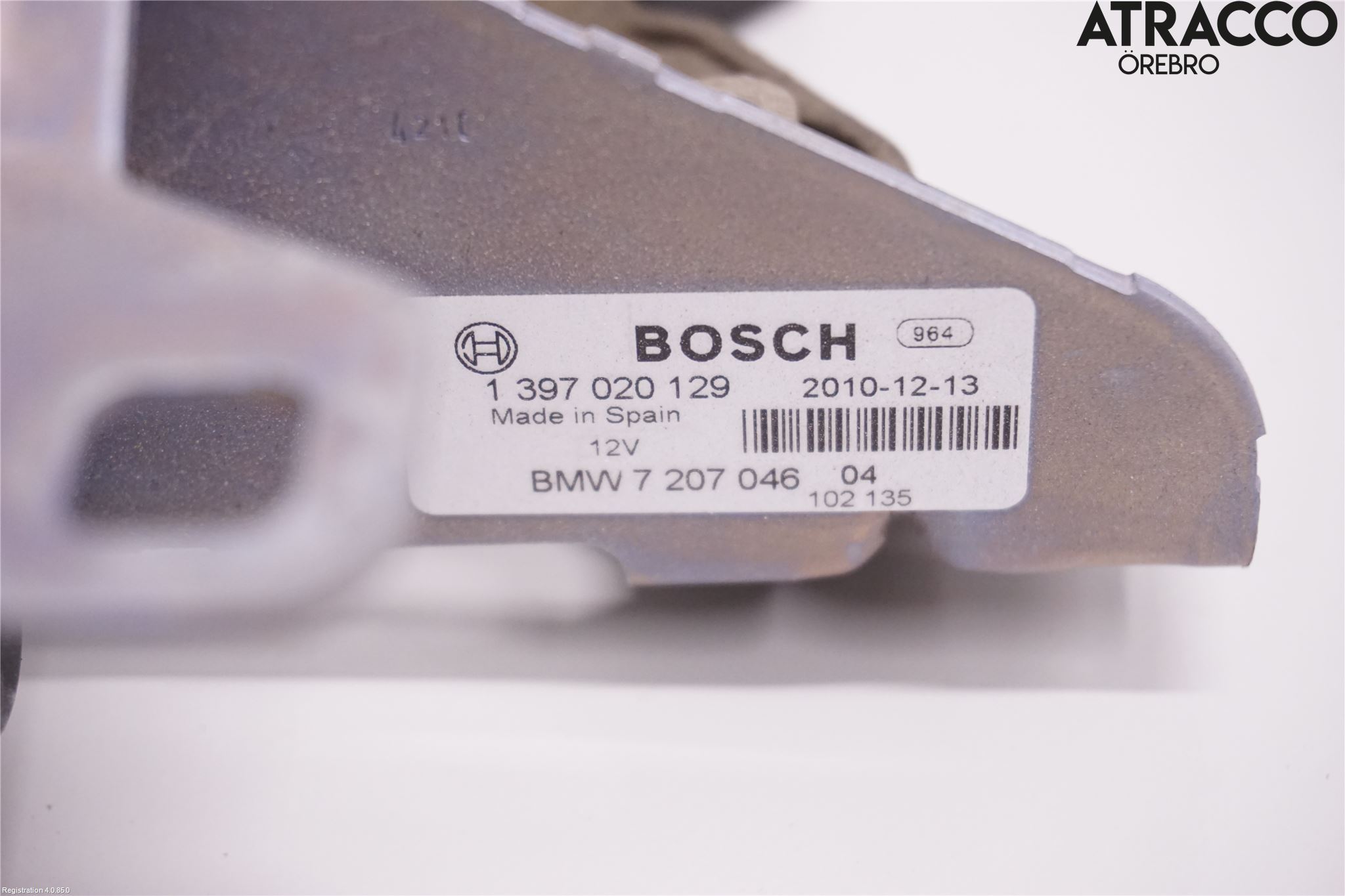 BMW 5 F10/F11/F18 09-17 Viskermotor Bakluke