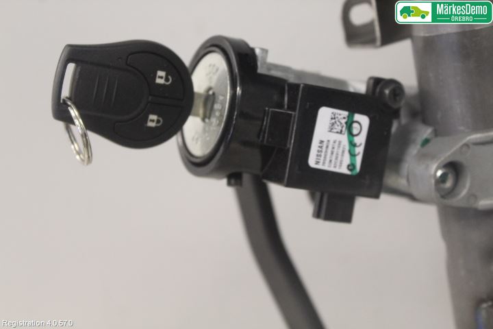 Nissan MICRA 11-16 Rattakselaggregat Innebygd Servo
