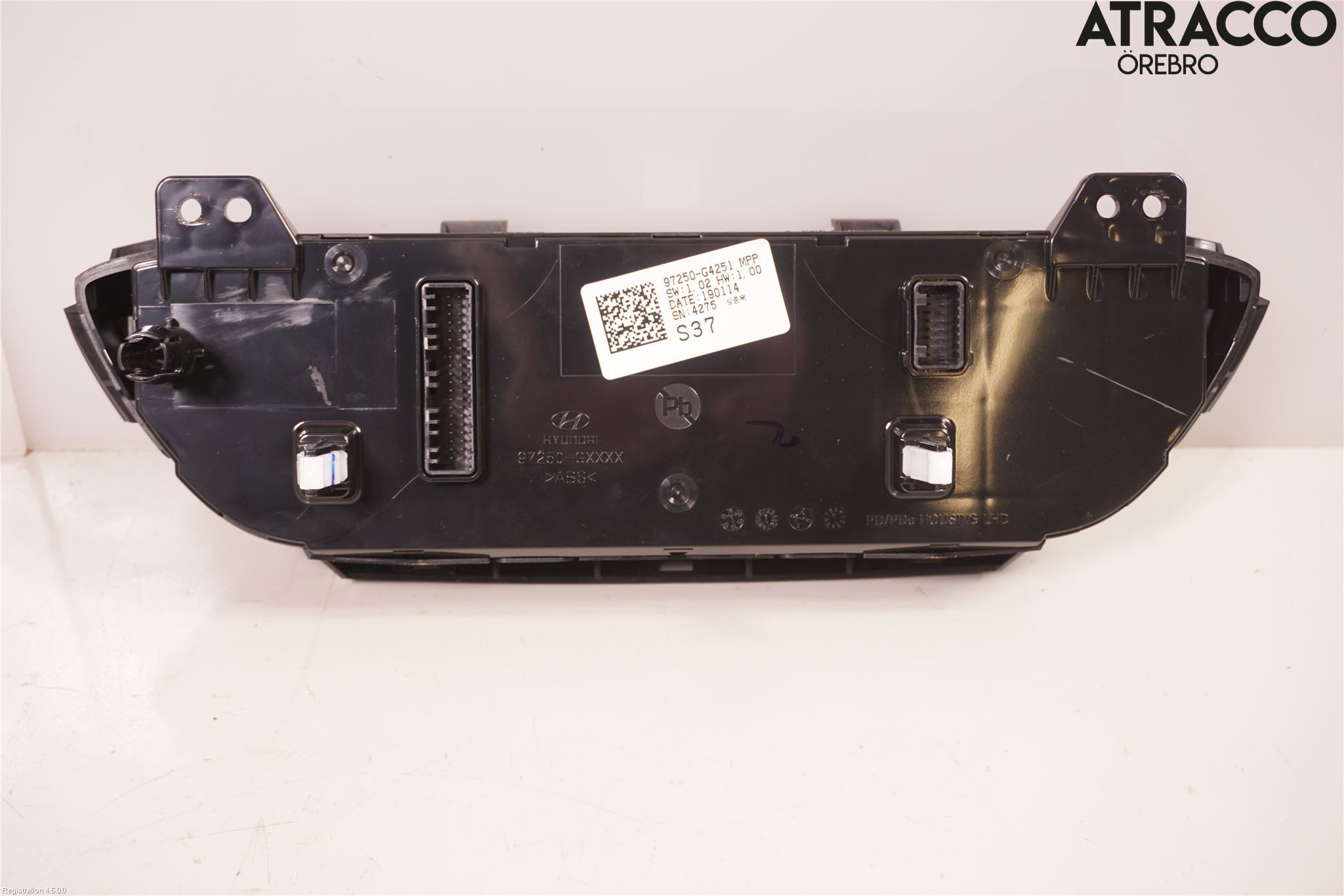 Hyundai i30 PD 17- Varme Ac Betjening-Display