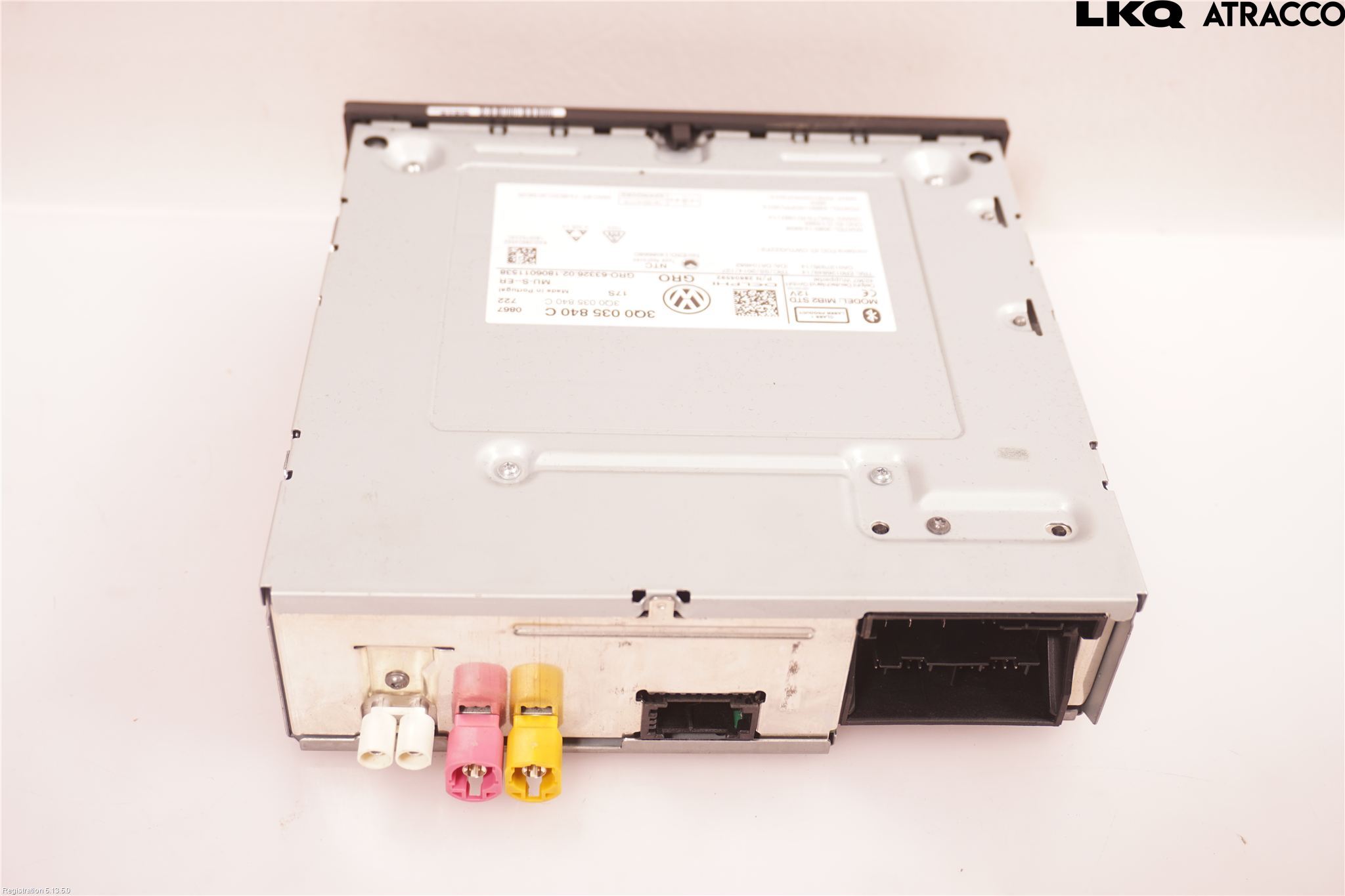 Volkswagen VW PASSAT 15-19 Stereo Radio Med Cd