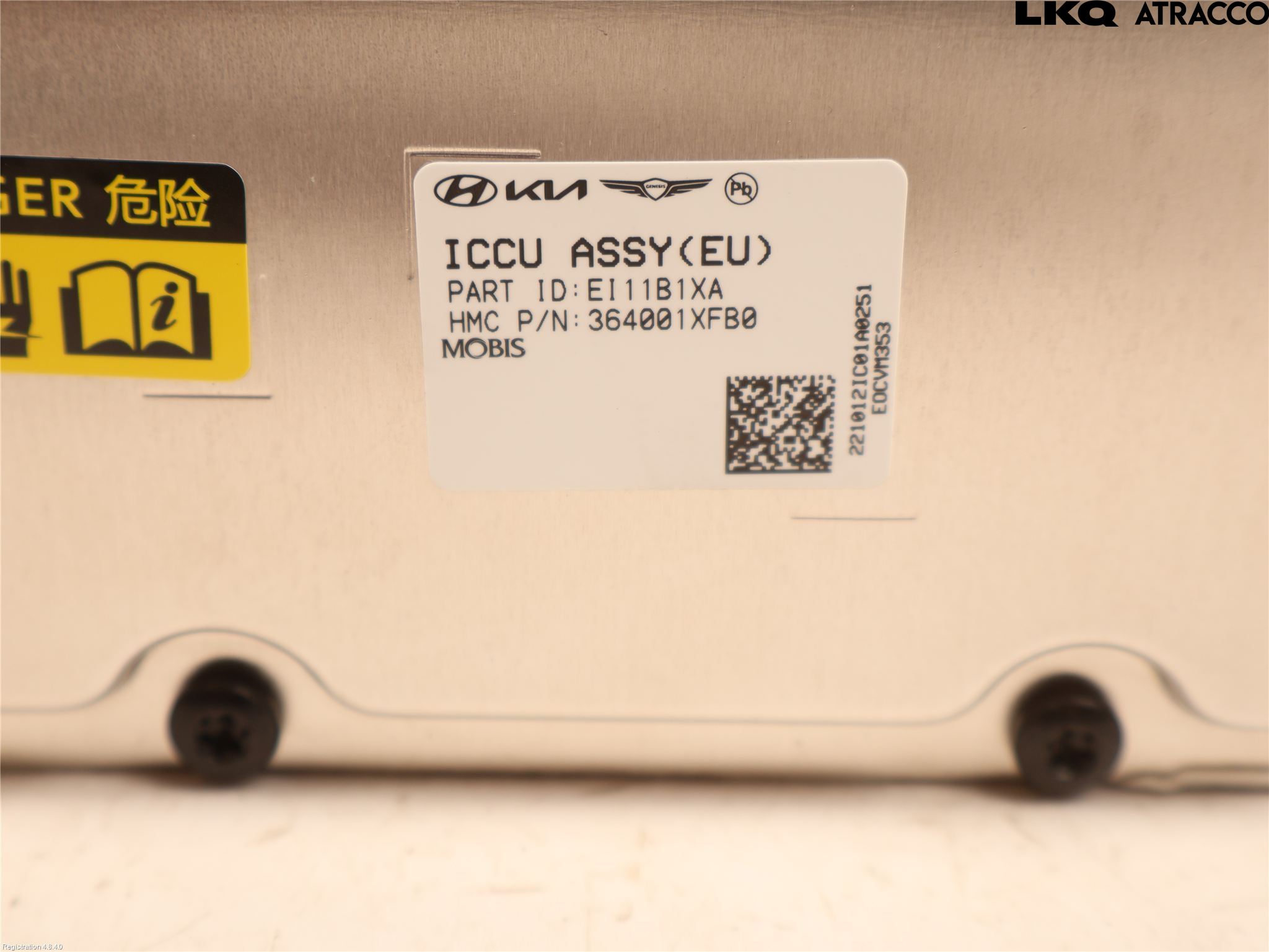 Kia EV6 (CV) 22- Batterilader Hybrid