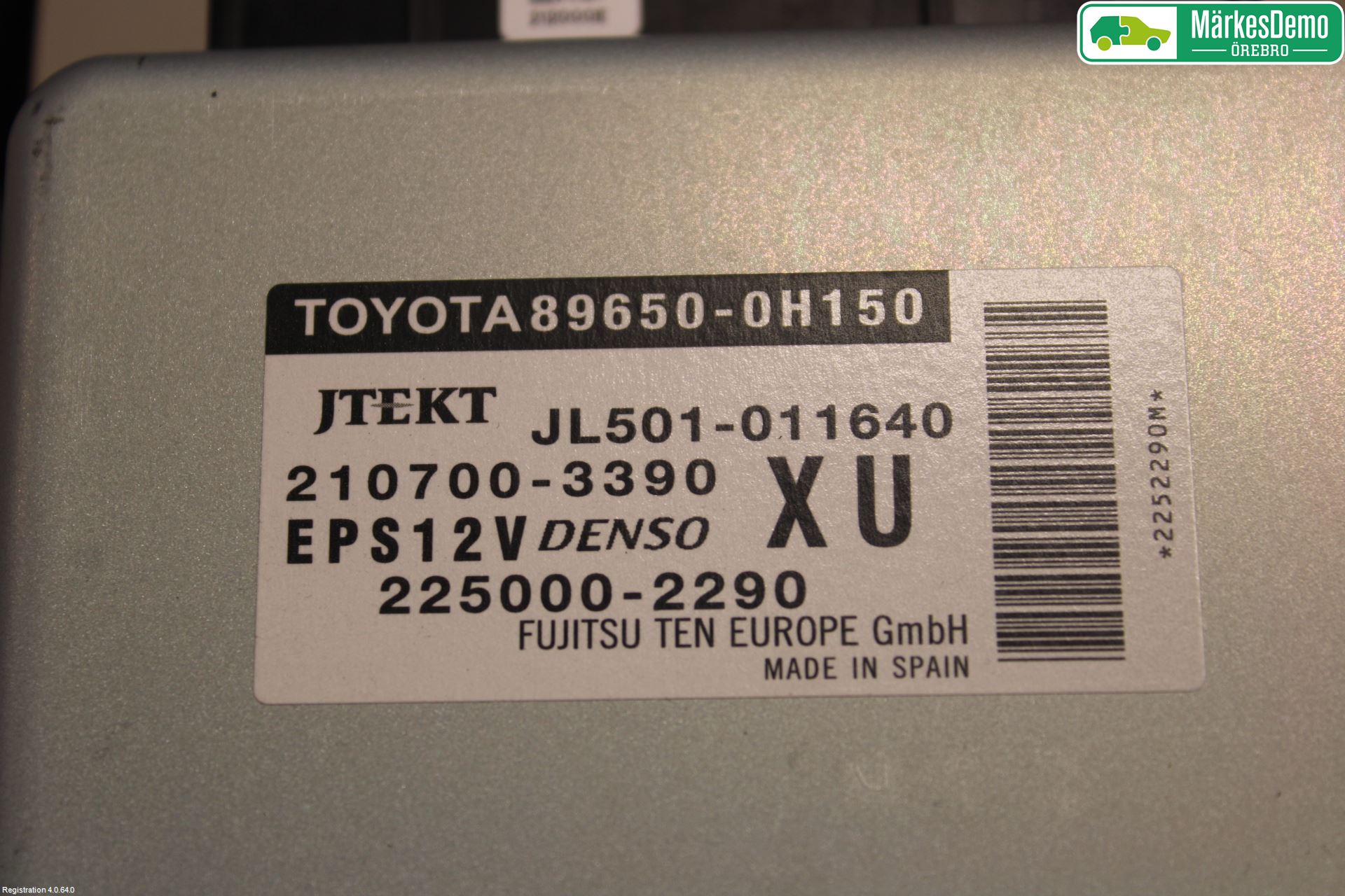 Peugeot 108 15-22 Rattakselaggregat Innebygd Servo