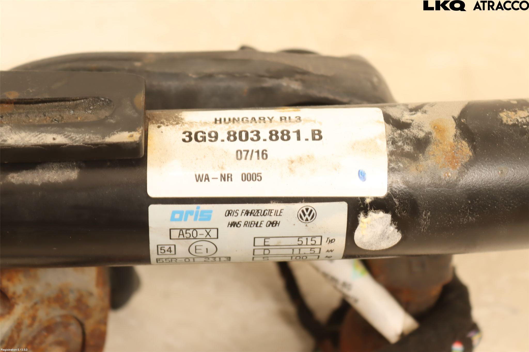 Volkswagen VW PASSAT 15-19 Tilhengerfeste