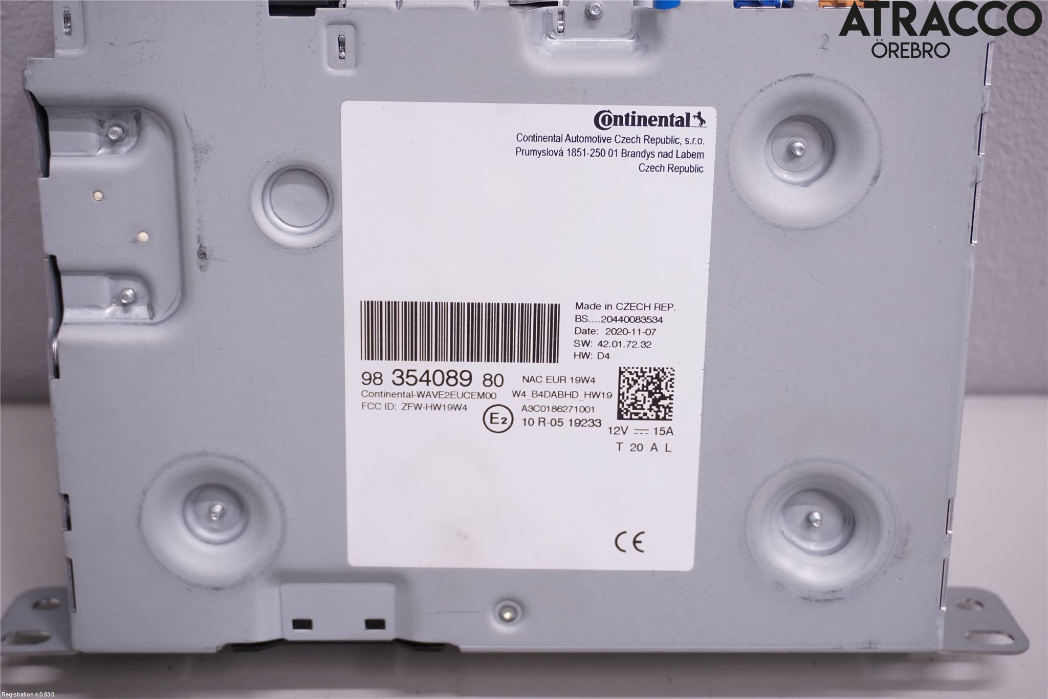 Peugeot 208/E-208 20- Stereo Radio