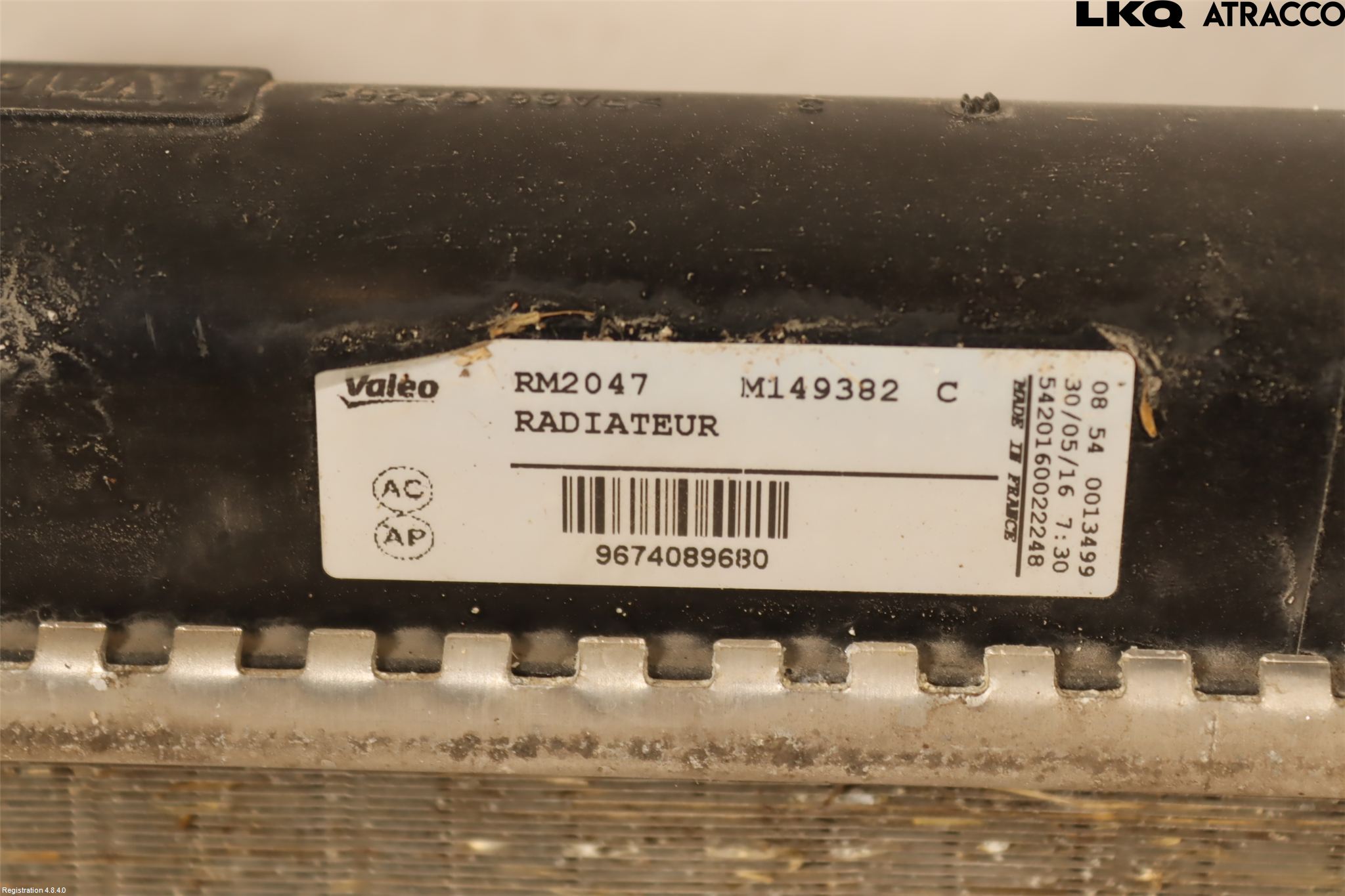 Peugeot PARTNER 16-18 Radiator Automat