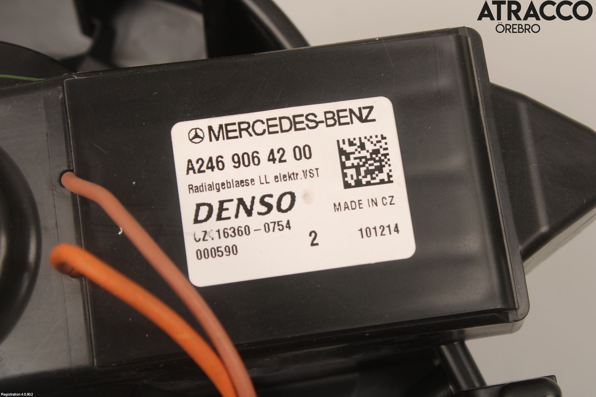 Mercedes-Benz MB CLA-KLASS (C117/X117) 13-19 Varme Ac Varmeapparatvifte