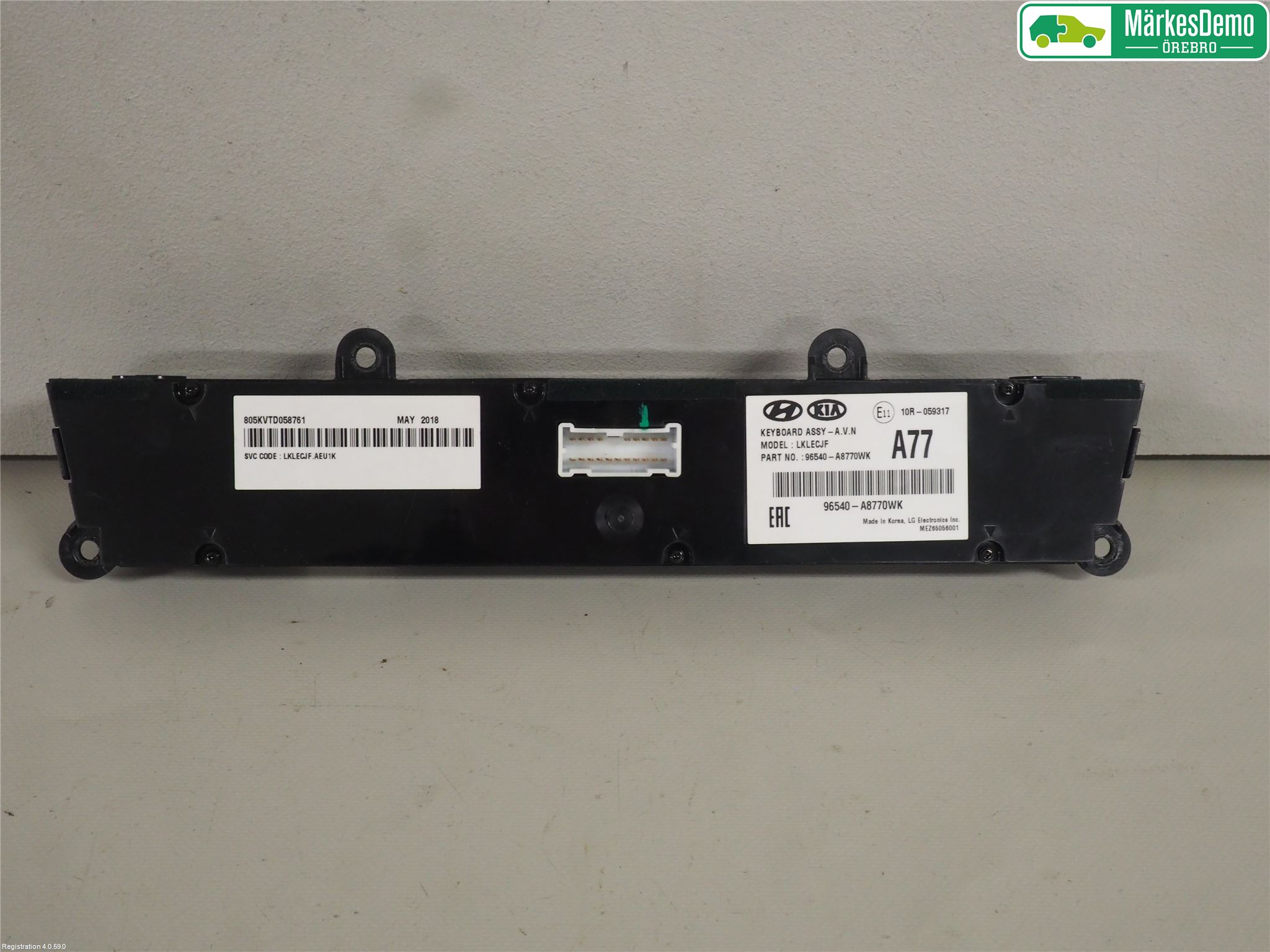 Kia OPTIMA 16-20 Stereo Radio Med Cd