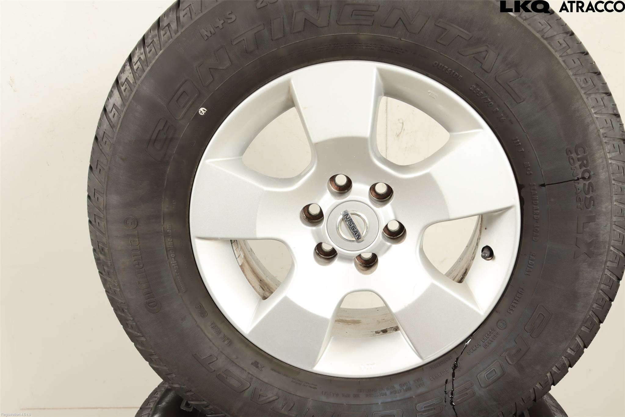 Nissan NAVARA 05-16 Dekk Sommer På Alu Felg 4Stk