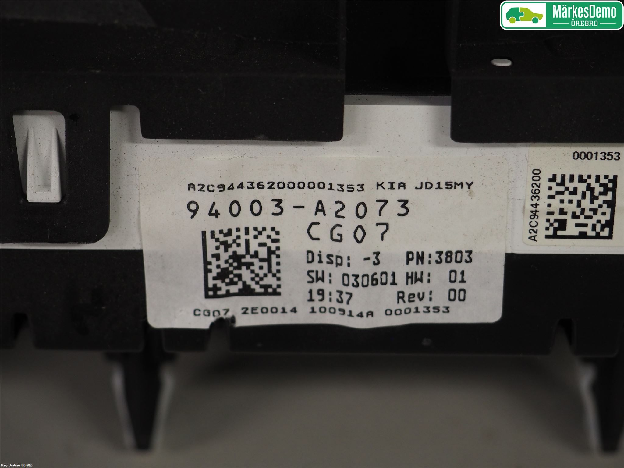 Kia CEED 12-18 Instr Kombinert