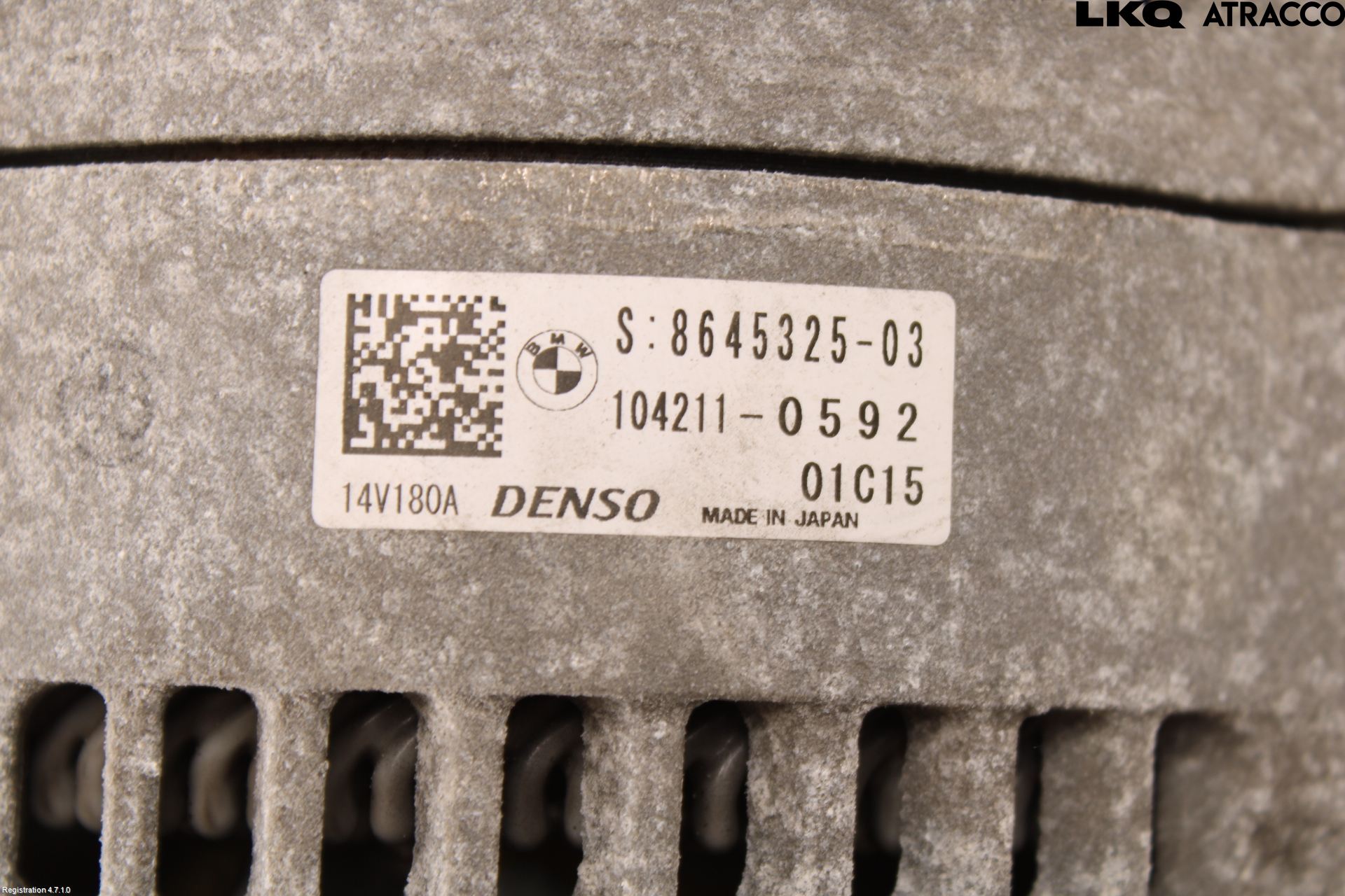 BMW 3 F30/F31/F80 12-19 Dynamo
