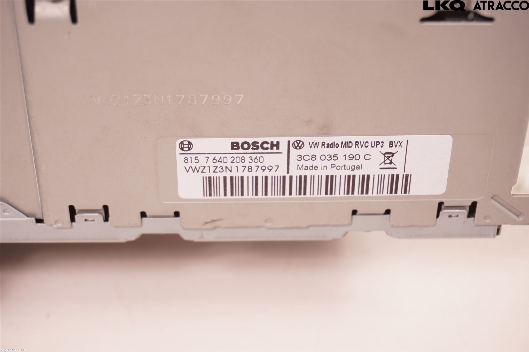 Volkswagen VW TIGUAN 07-16 Stereo Radio Med Cd