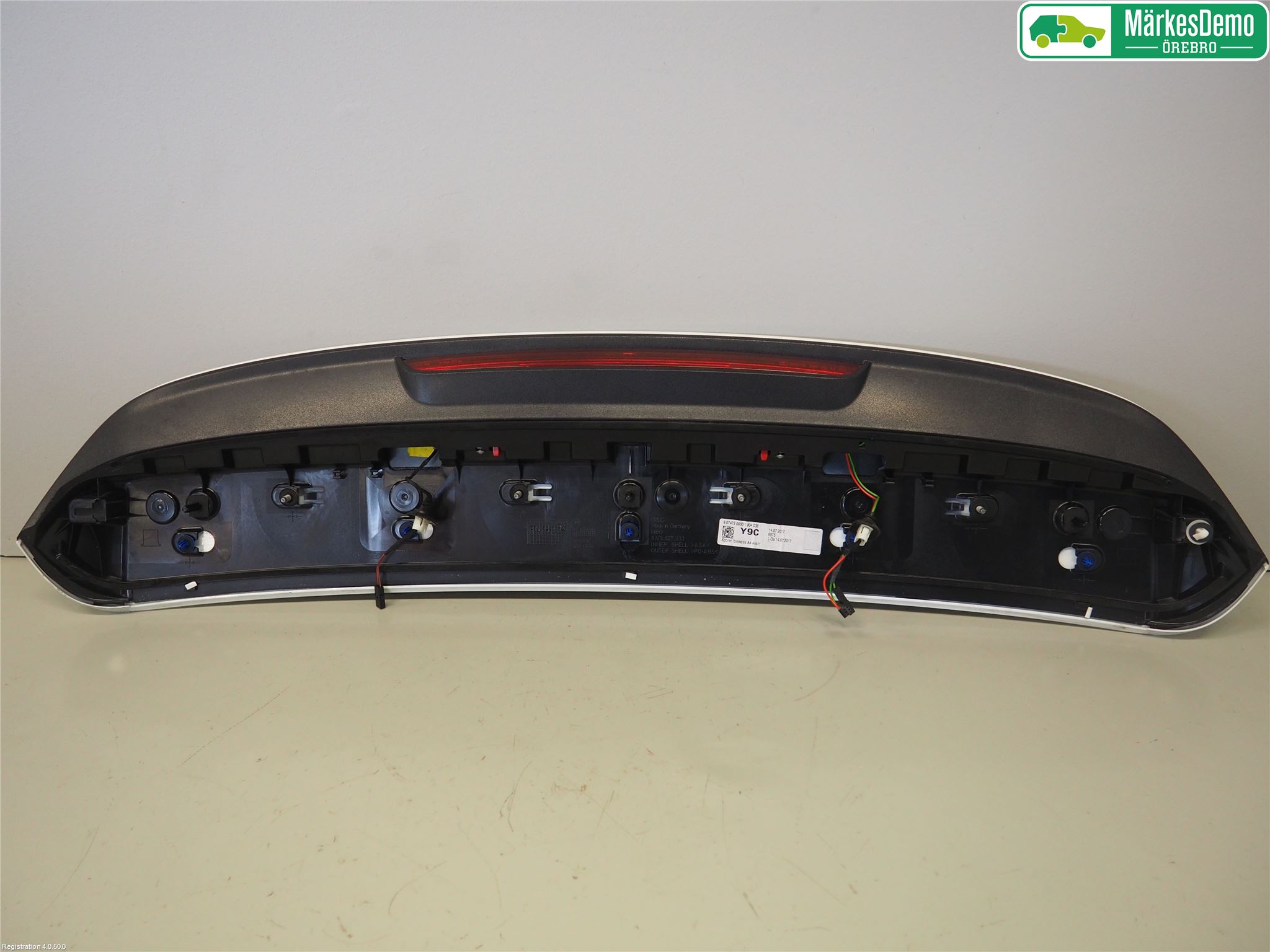 Audi A4/S4 B9 16-19 Spoiler Bakluke