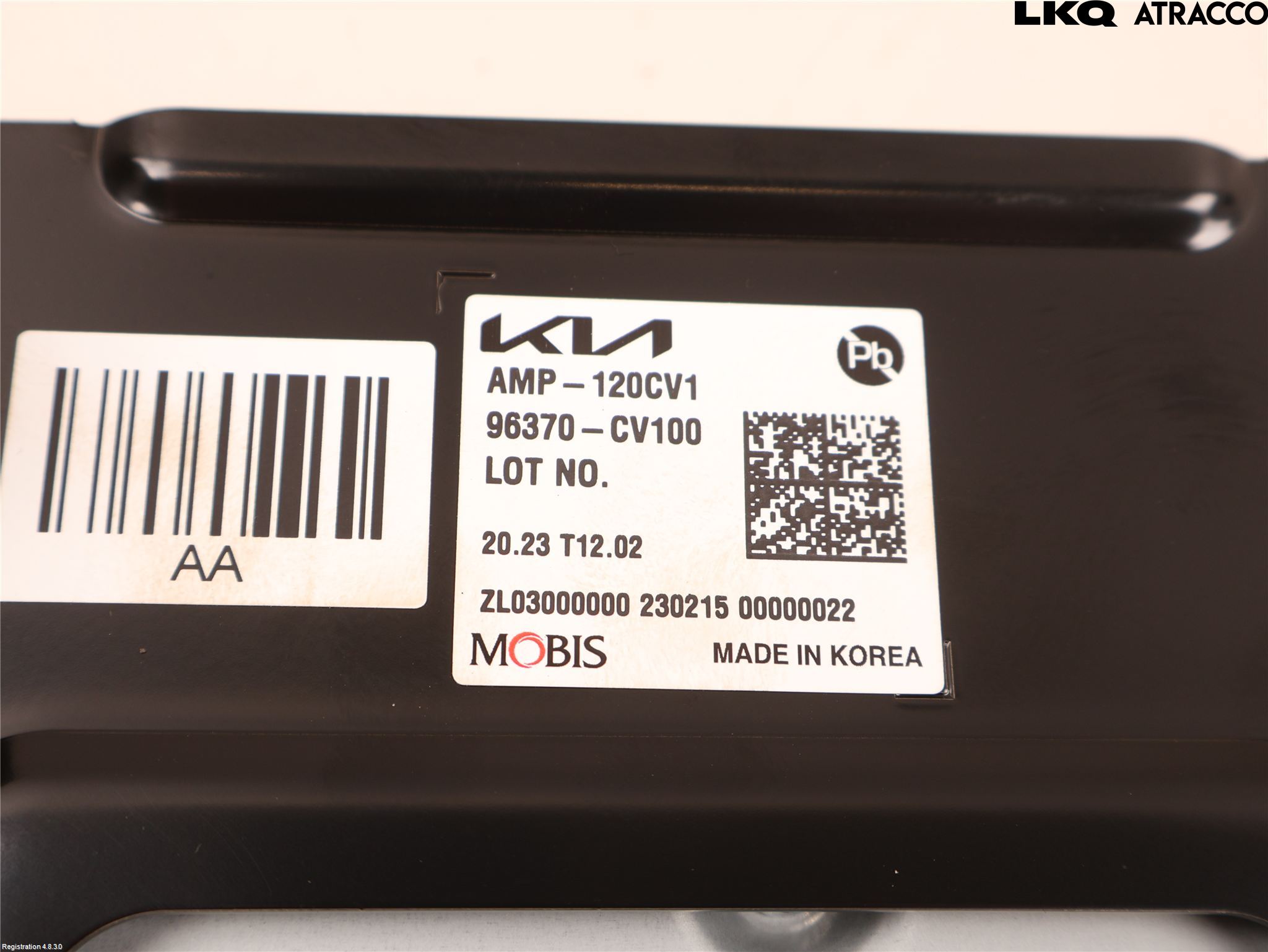 Kia EV6 (CV) 22- Stereo Forsterker