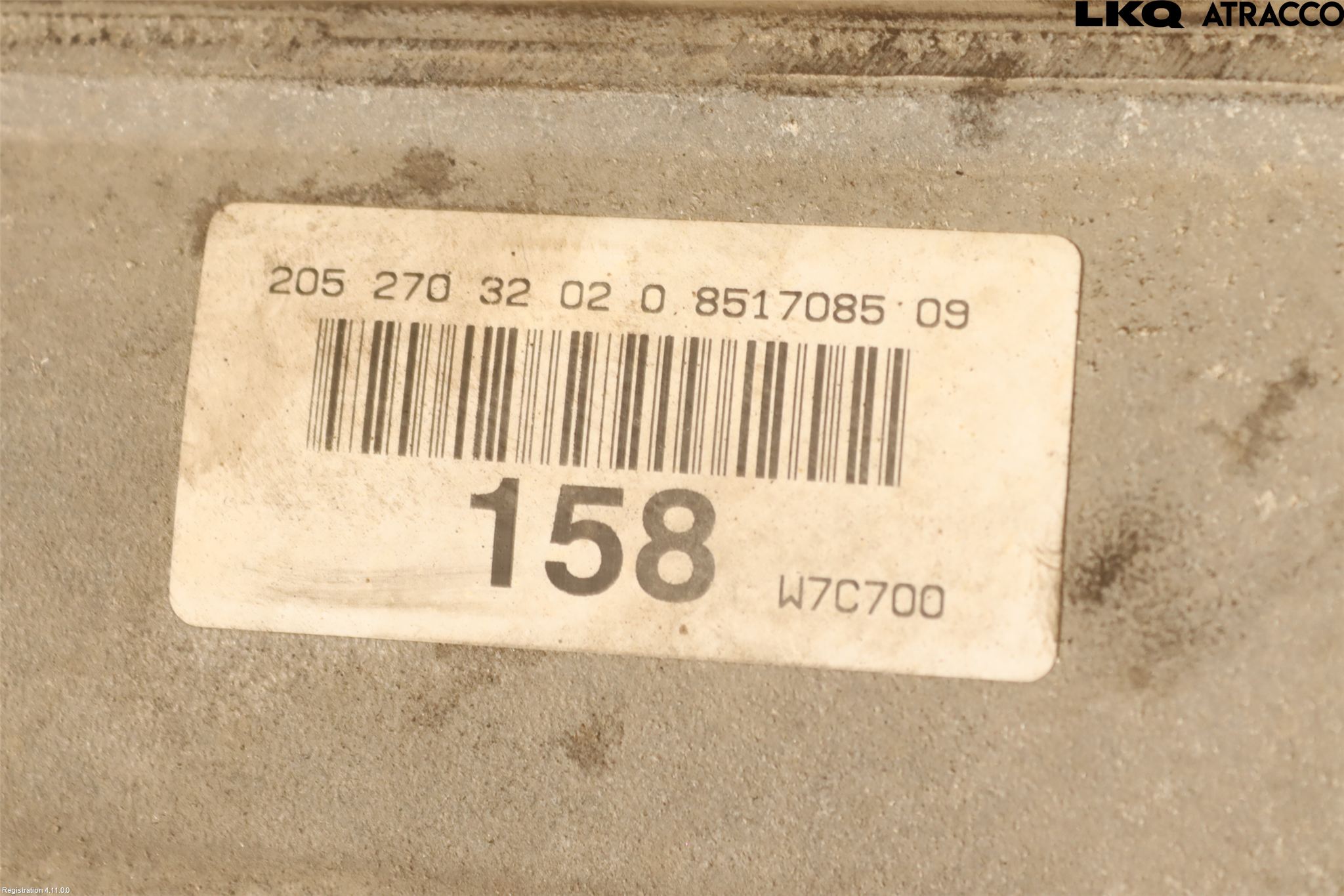 Mercedes-Benz MB C-KLASS (W205) 14-21 Gearkasse Automat
