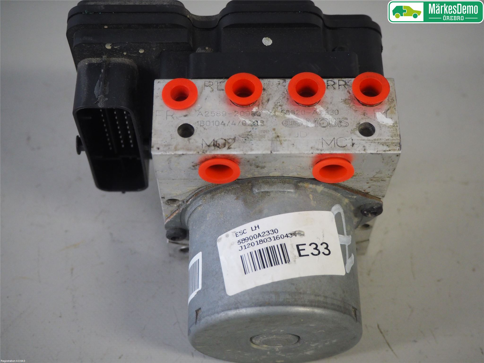 Kia CEED 12-18 Abs Hydraulikkaggregat