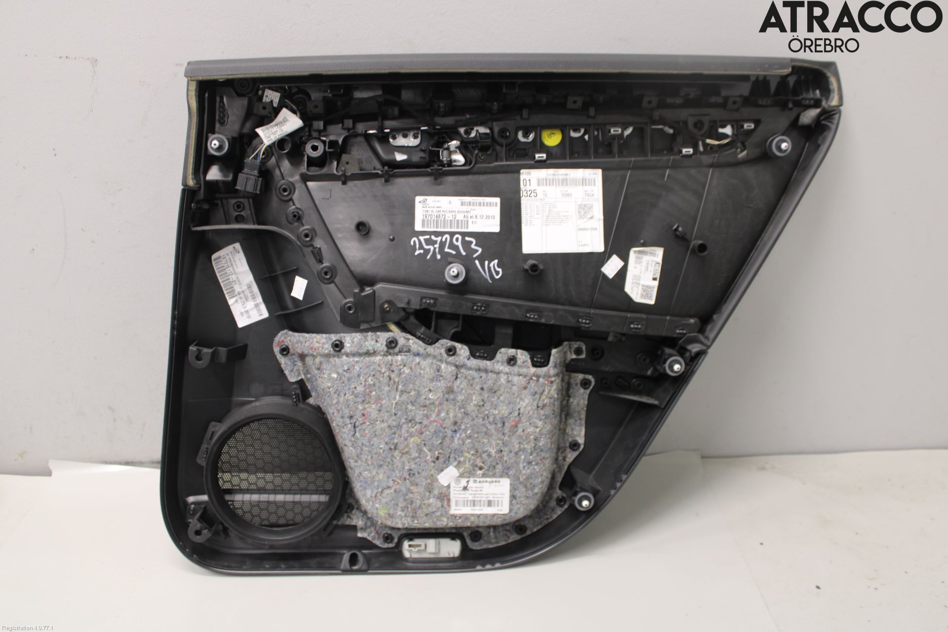 Volkswagen VW PASSAT 11-14 Innr Dørtrekk Venstre