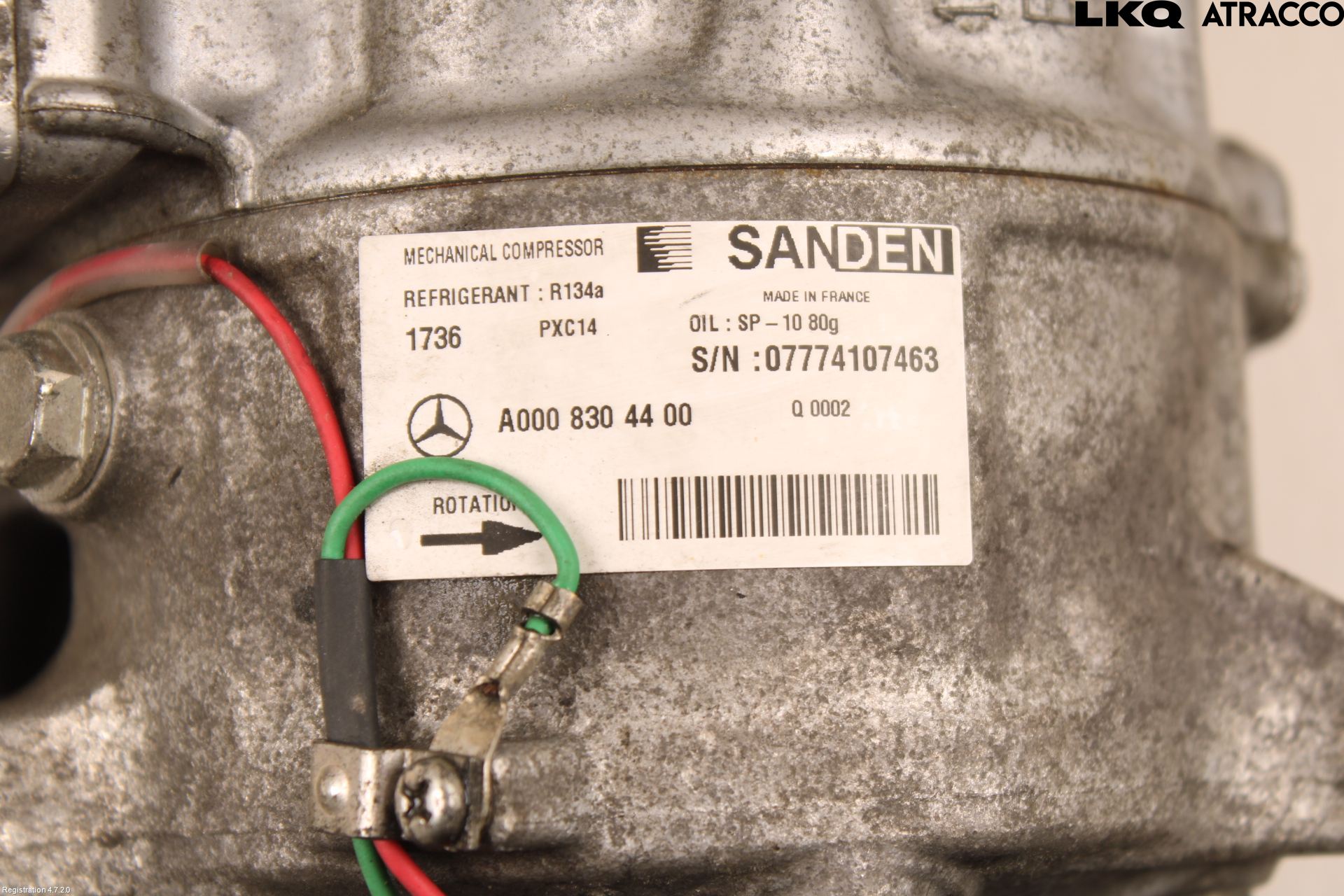 Mercedes-Benz MB C-KLASS (W205) 14-21 Varme Ac Kompressor