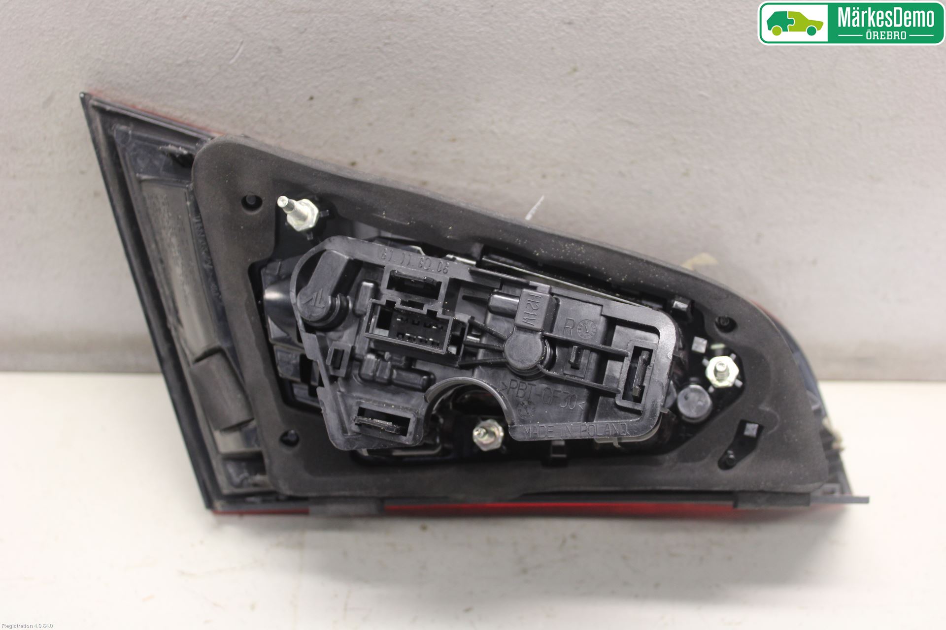 Audi A3/S3 8V 13-20 Baklykt Høyre  På Luke(Indre)