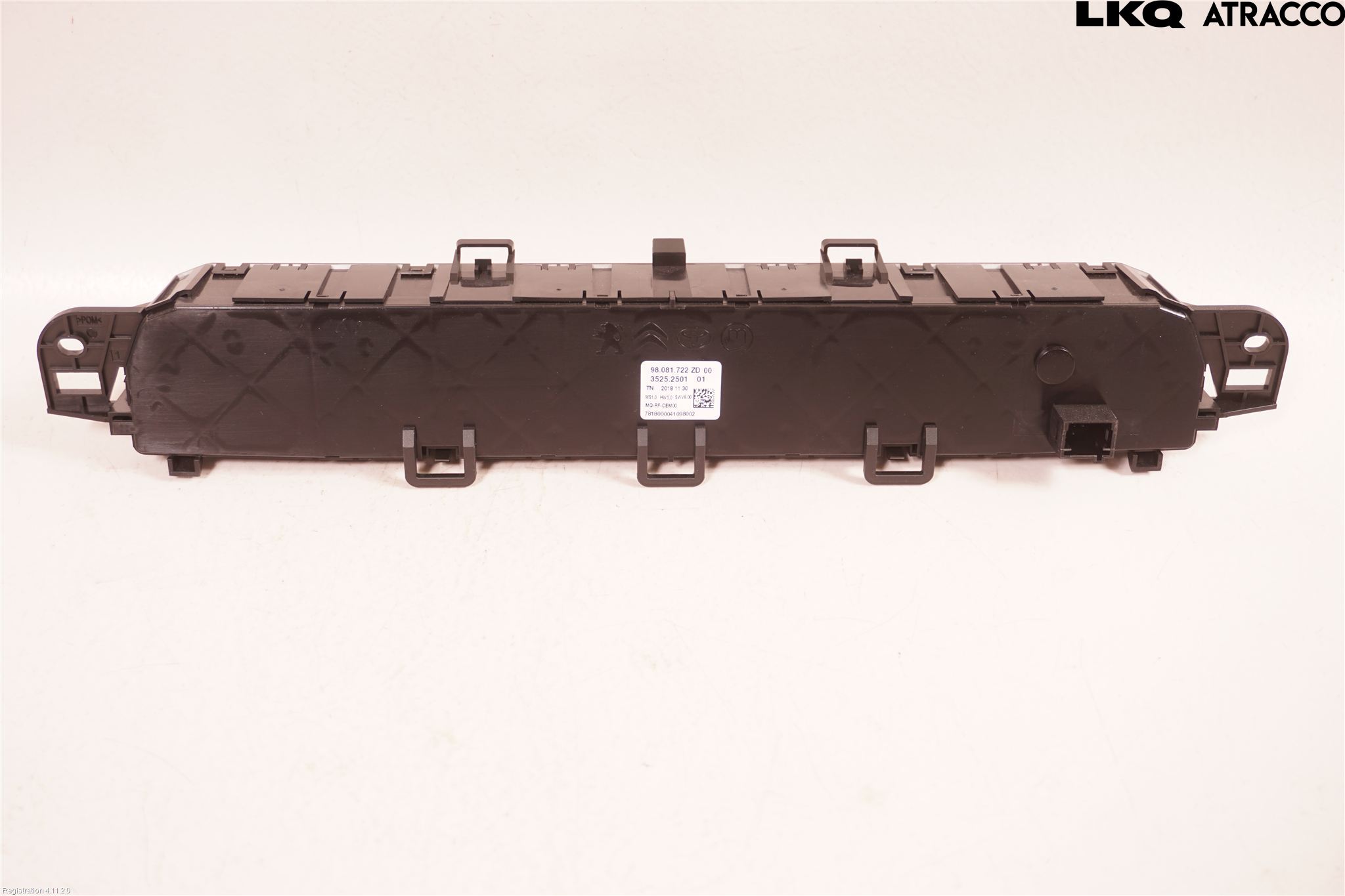 Citroen BERLINGO/E-BERLINGO 19- Varme Ac Betjening-Display
