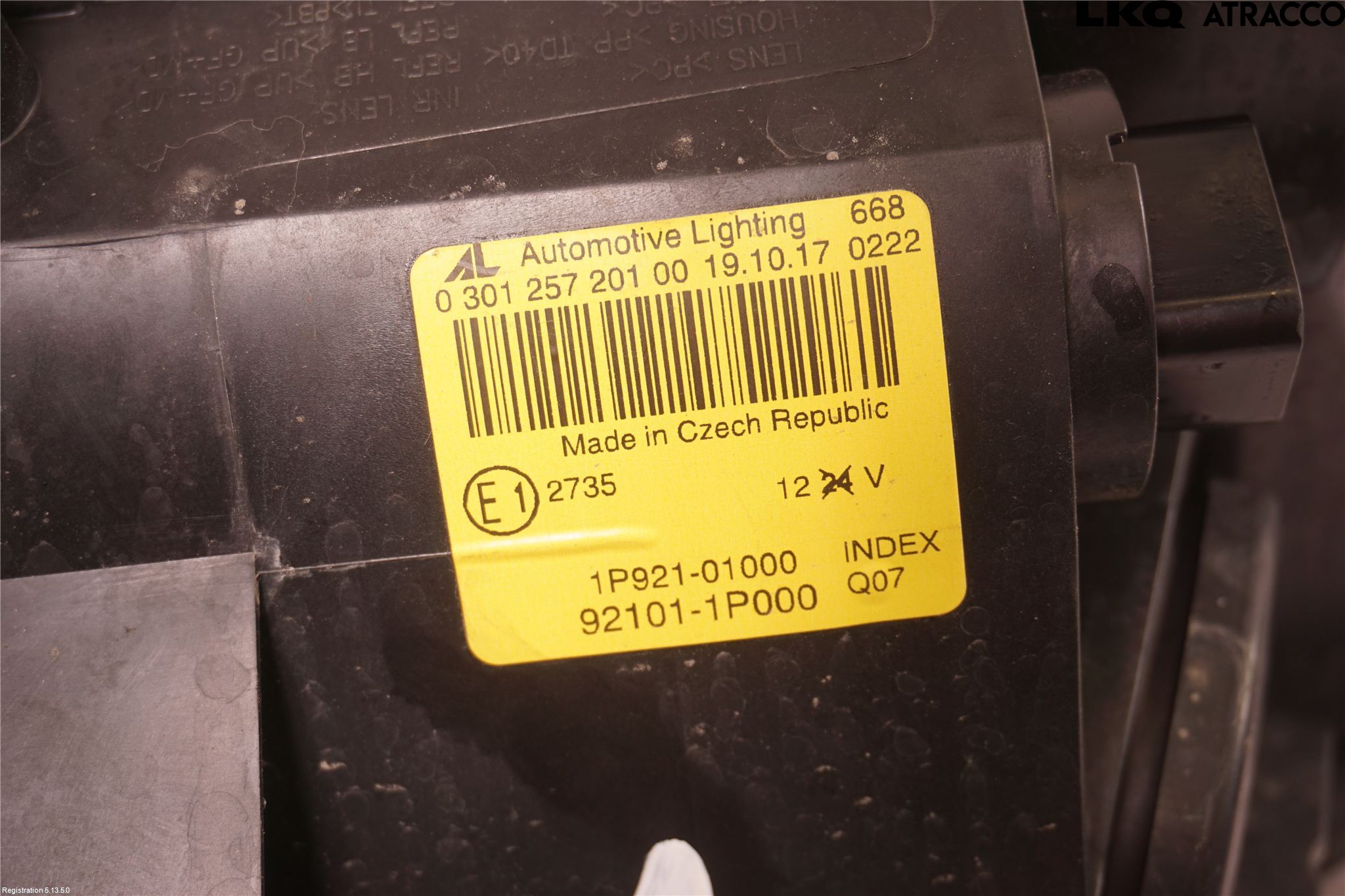 Kia VENGA 10-19 Frontlykt Venstre