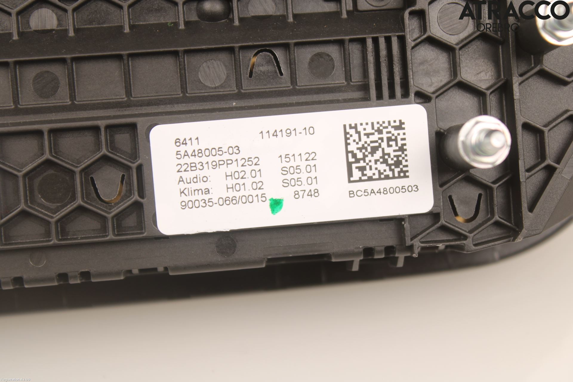 BMW 5 G30/G31/F90 17-23 Varme Ac Betjening-Display