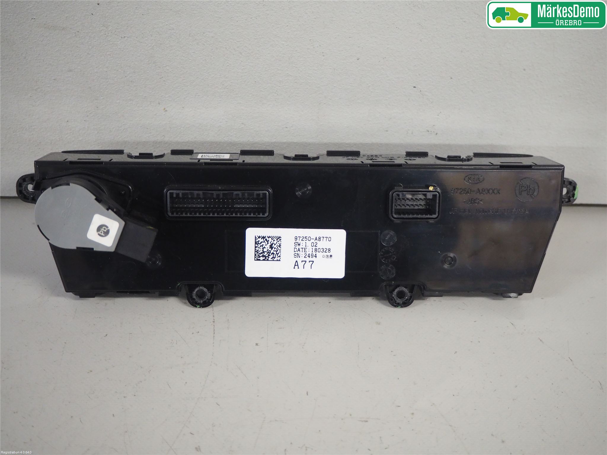 Kia OPTIMA 16-20 Varme Ac Betjening-Display