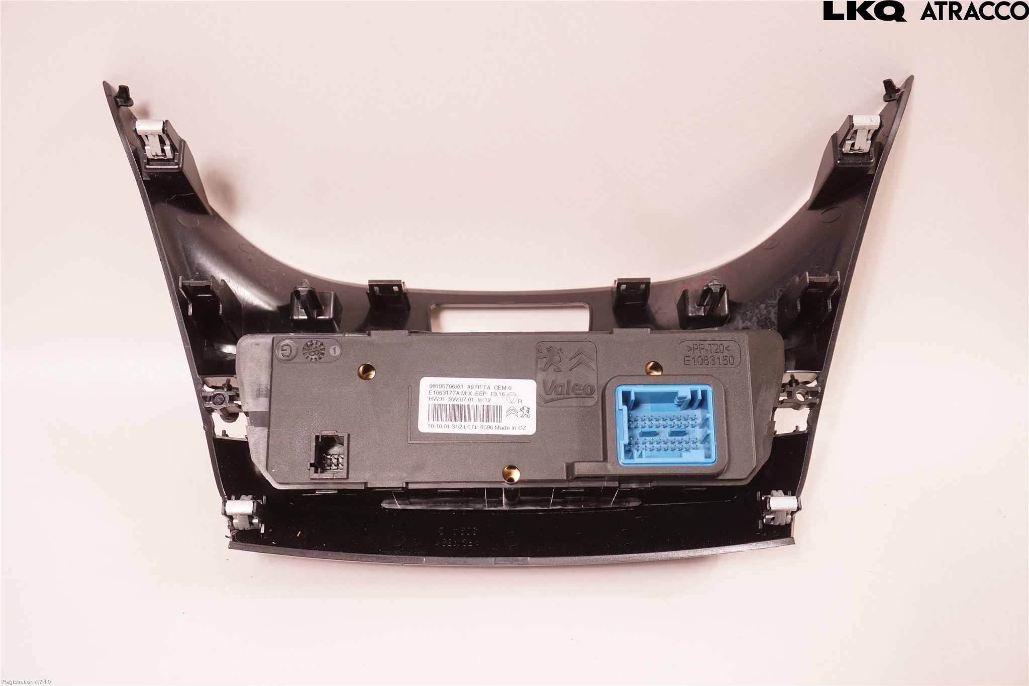 Peugeot 2008 13-20 Varme Ac Betjening-Display
