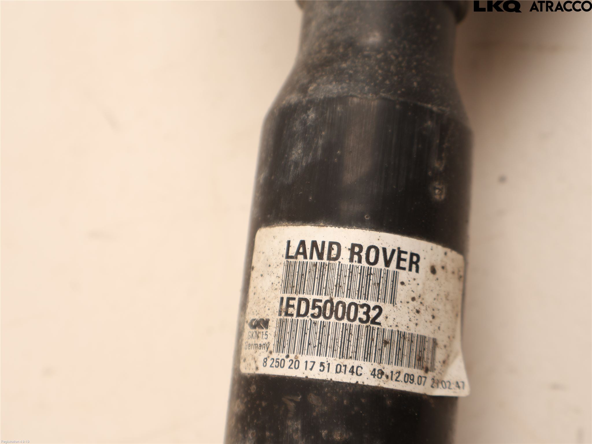 Landrover LAND ROVER RANGE ROVER L322 02-12 Drivaksel Foran Kompl Venstre