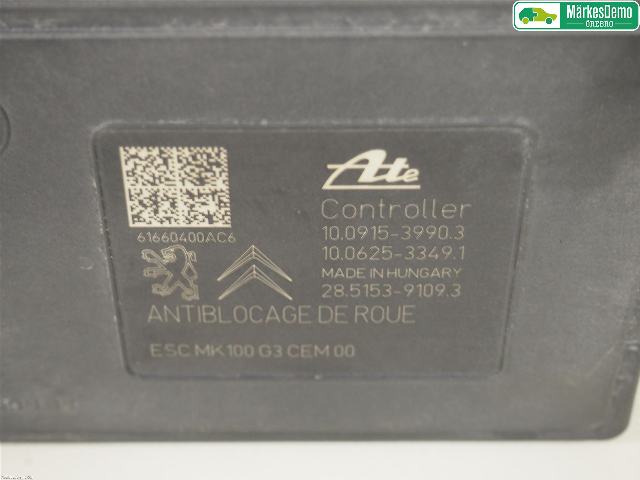 Peugeot 2008 13-20 Abs Hydraulikkaggregat
