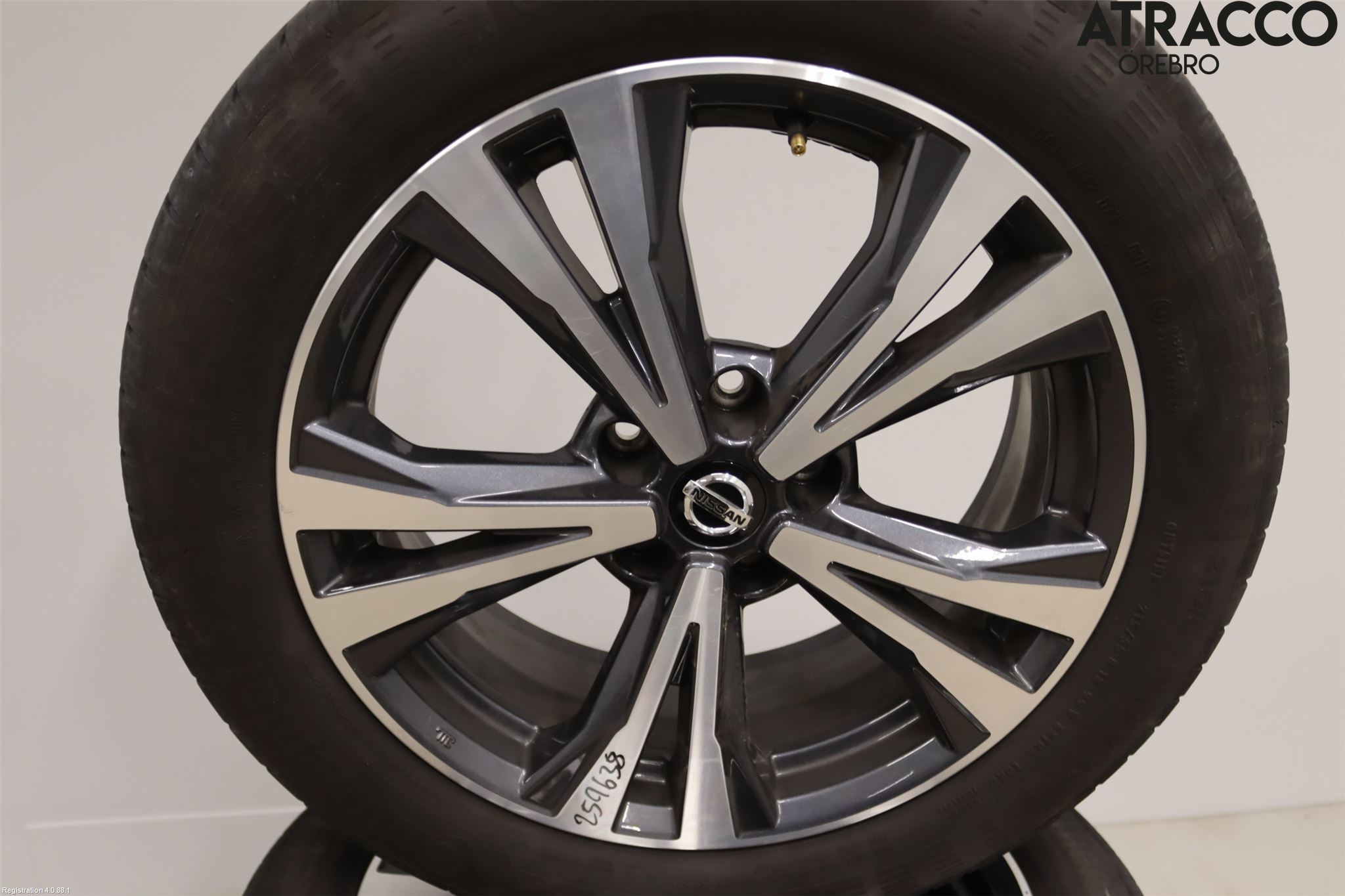 Nissan QASHQAI 17-21 Dekk Sommer På Alu Felg 4Stk
