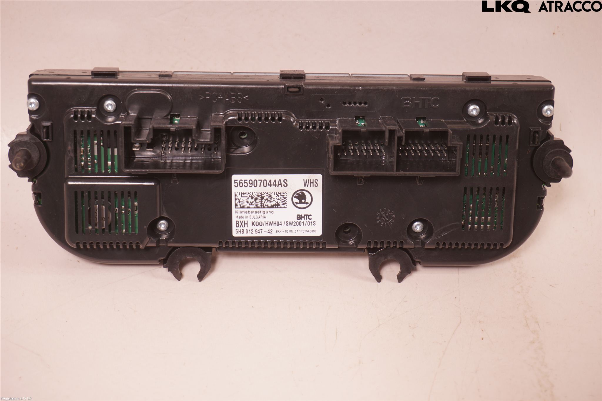 Skoda KODIAQ 17-24 Varme Ac Betjening-Display