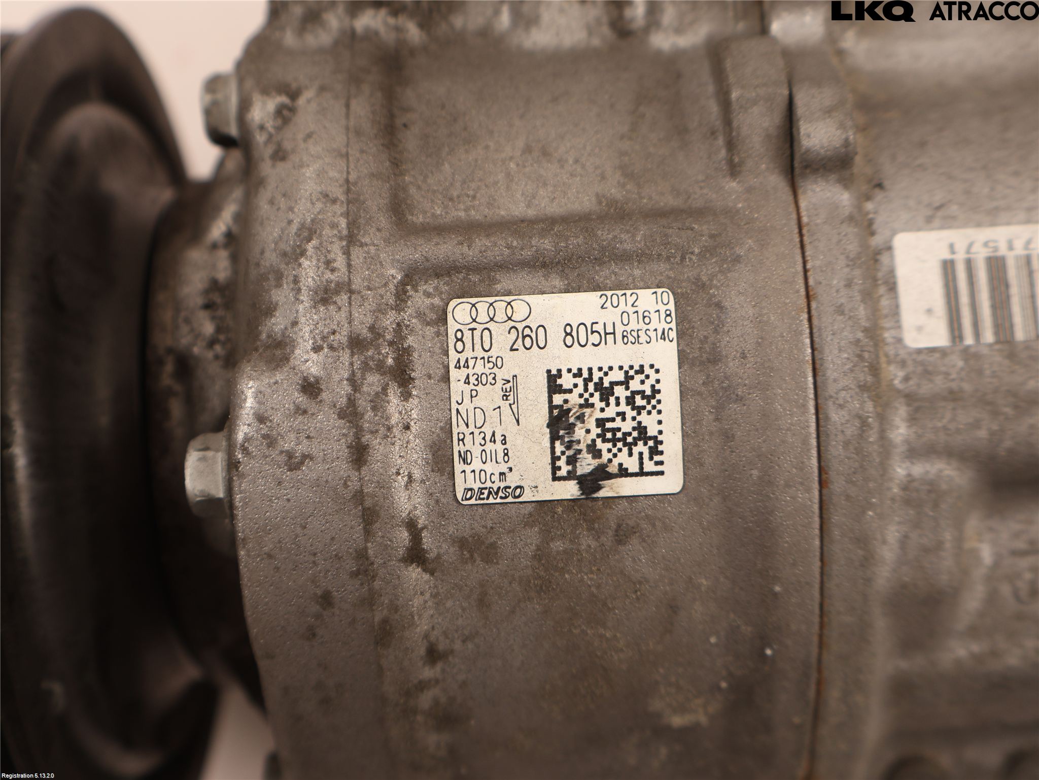 Audi A5 07-16 Varme Ac Kompressor
