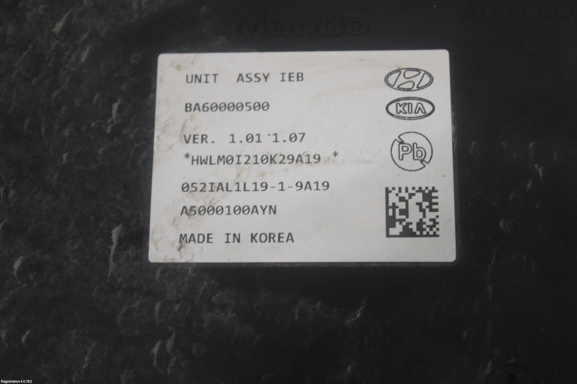 Kia NIRO (DE) 17-22 Abs Hydraulikkaggregat