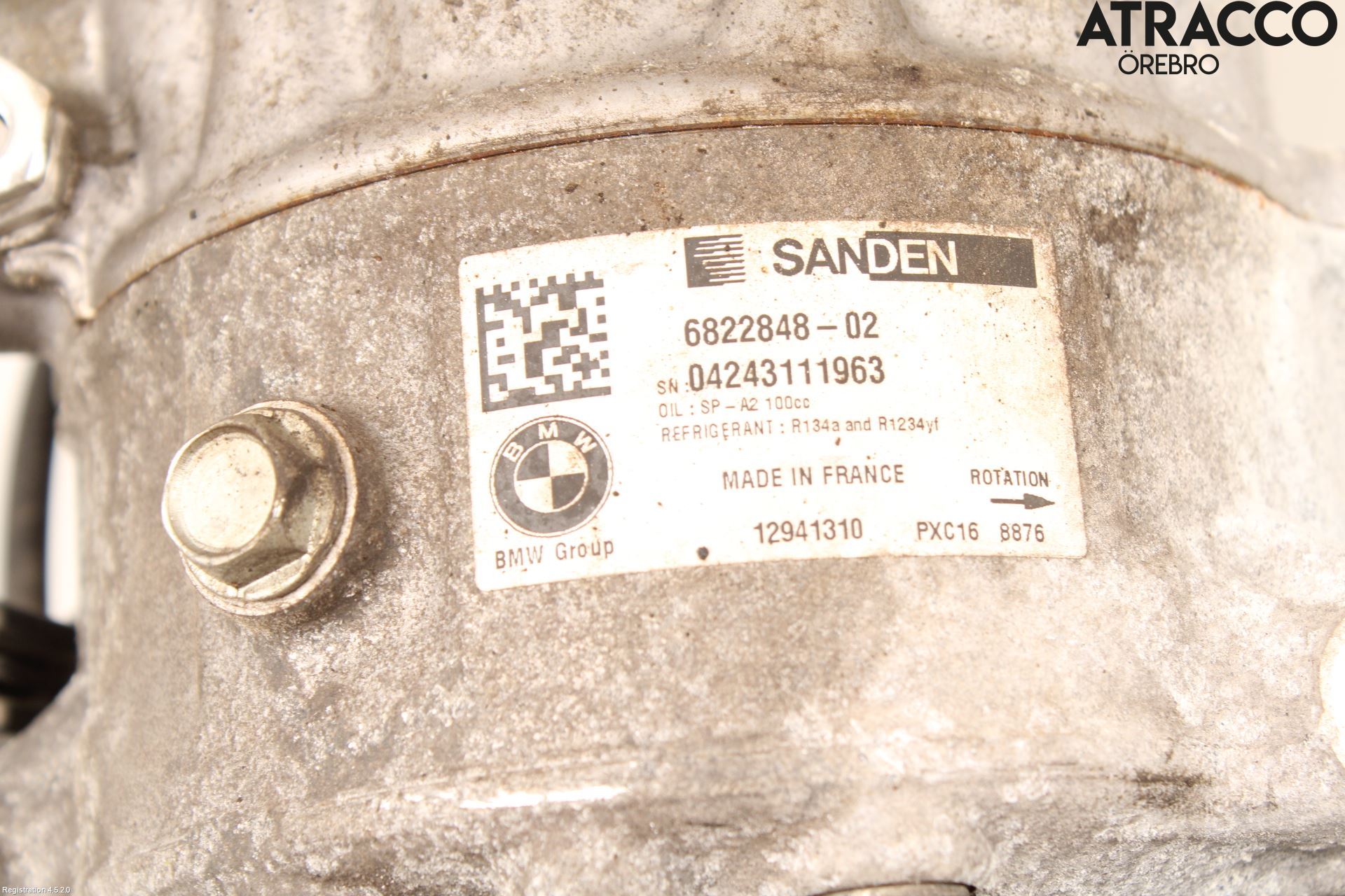 BMW X5 G05 18- Varme Ac Kompressor
