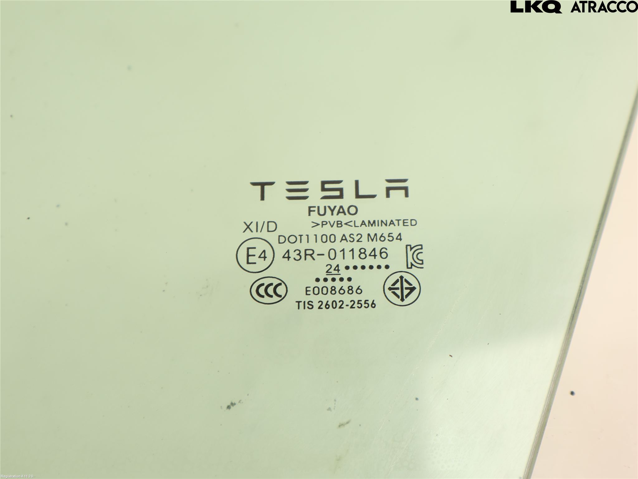 Tesla MODEL Y 21- Dørrute Foran Venstre 4 Dørs