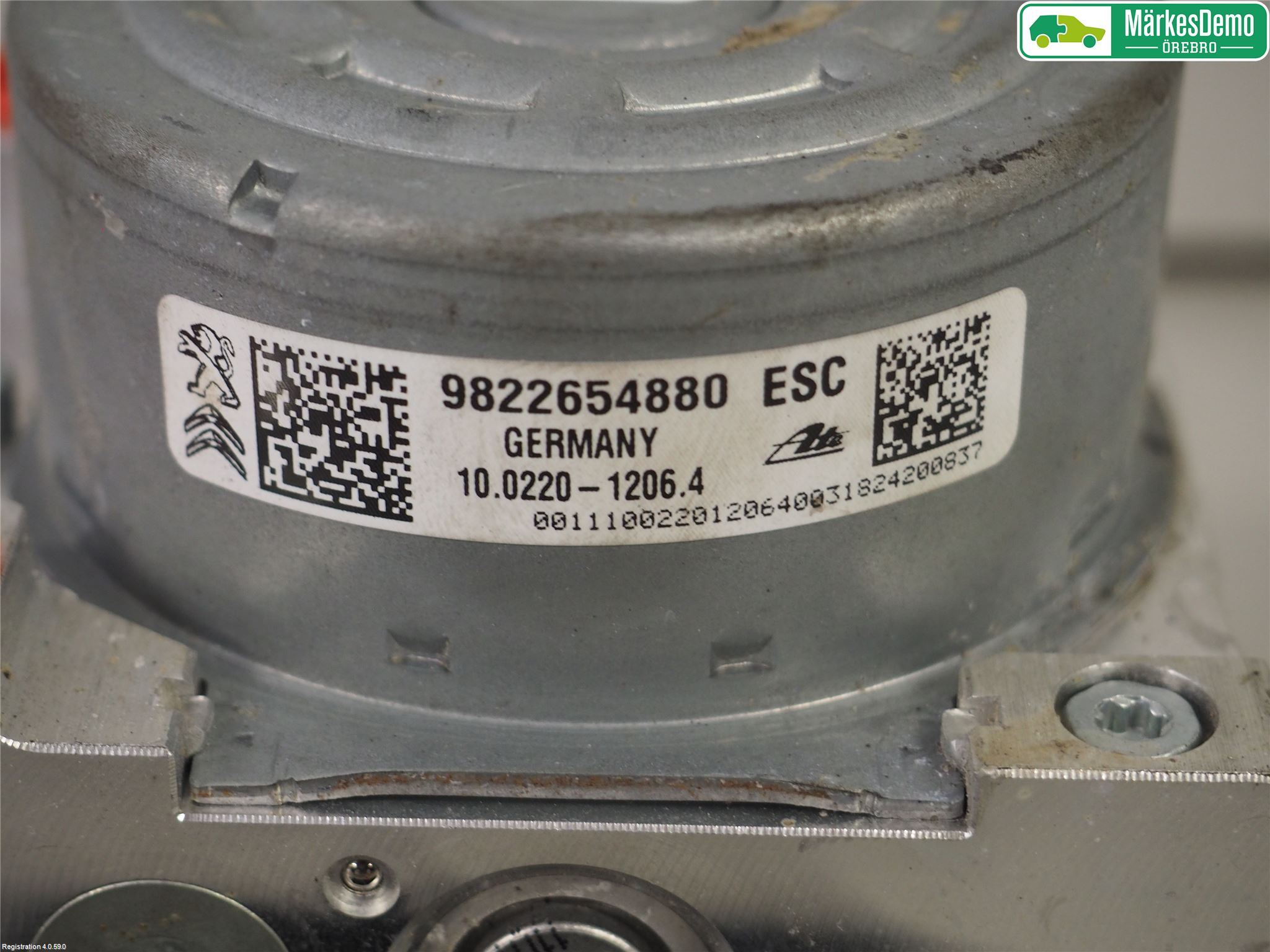 Peugeot 2008 13-20 Abs Hydraulikkaggregat