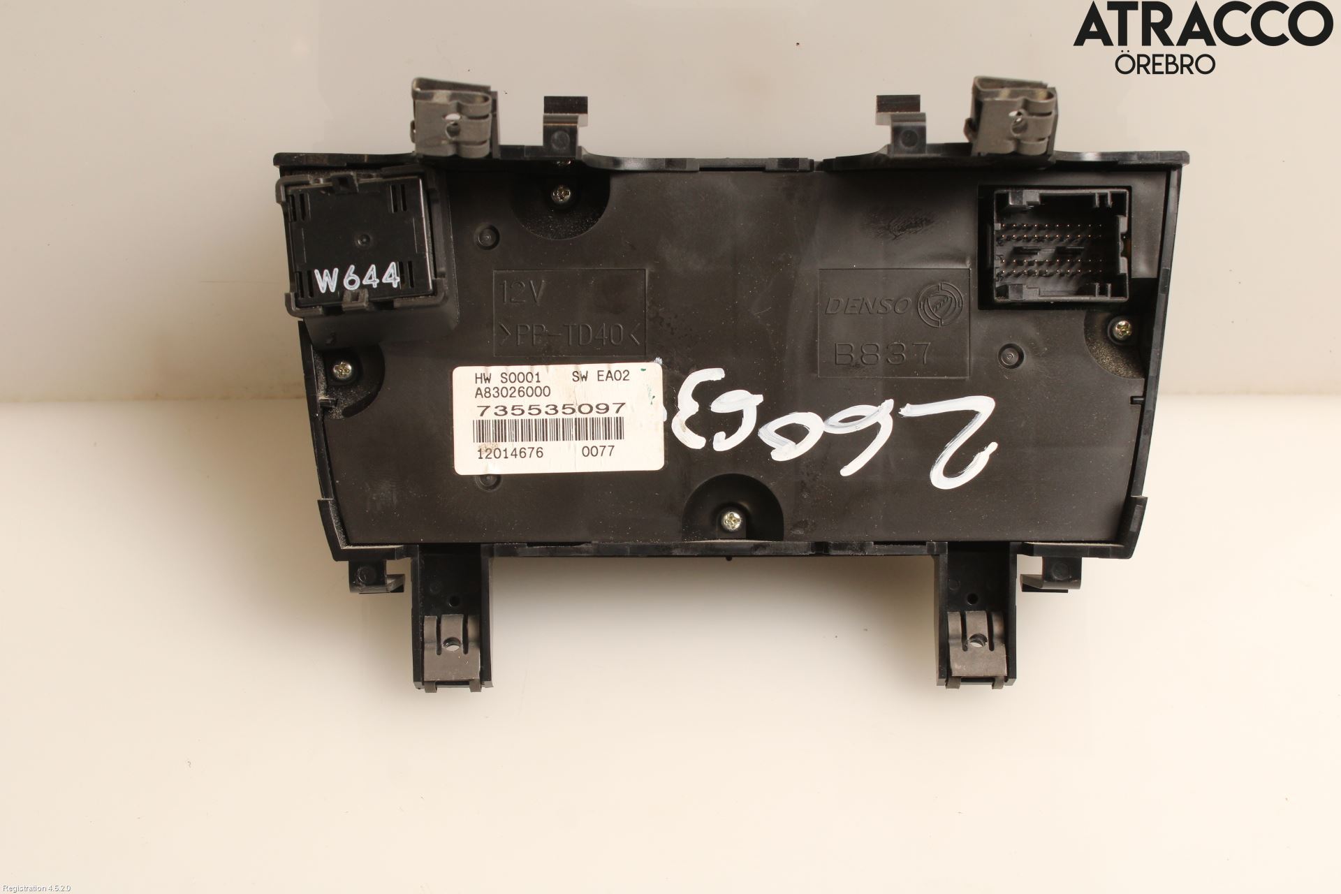 Fiat DUCATO 15-23 Varme Ac Betjening-Display