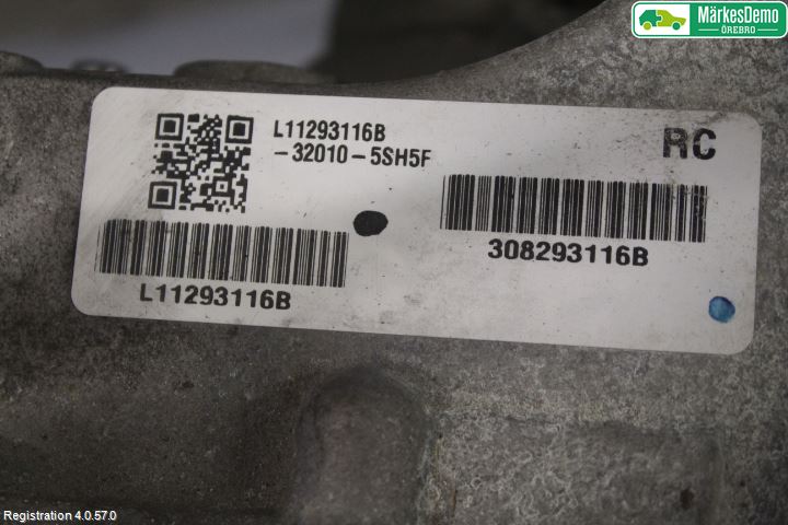 Nissan LEAF 18- Girkasse Skift Enhet
