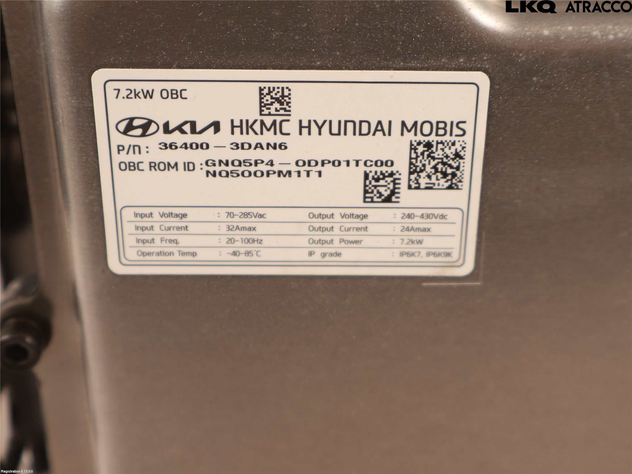Kia SPORTAGE (NQ5) 22- Batterilader Hybrid