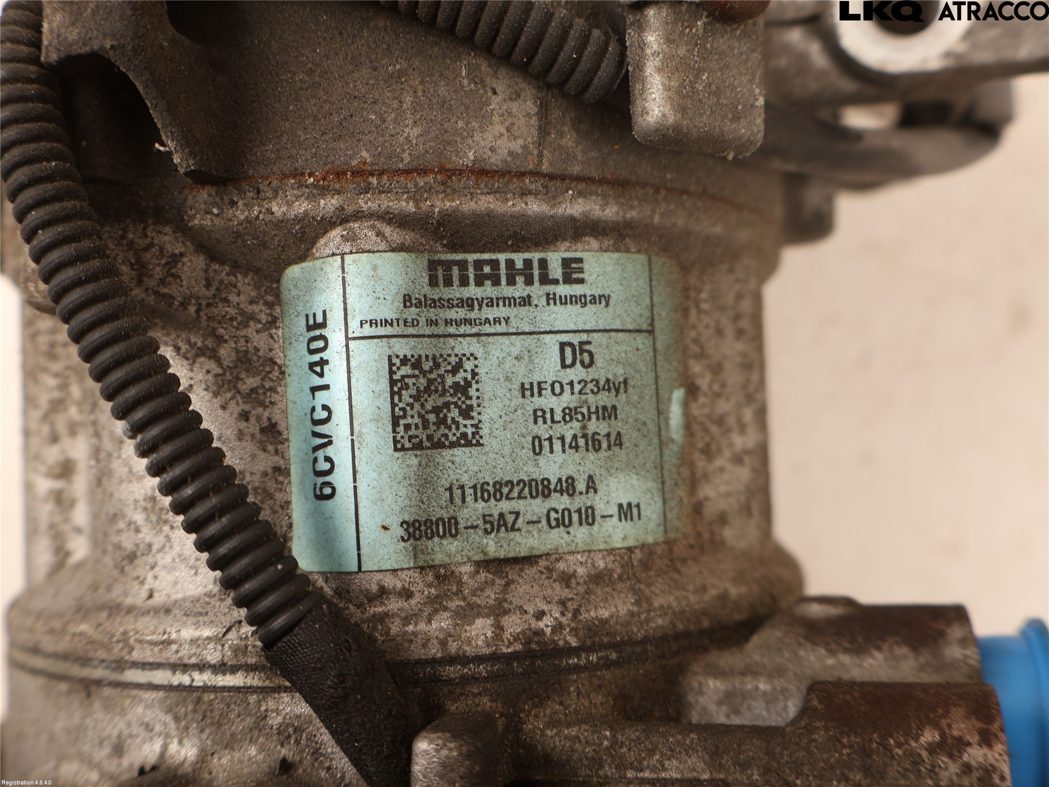 Honda CIVIC 17-22 Varme Ac Kompressor
