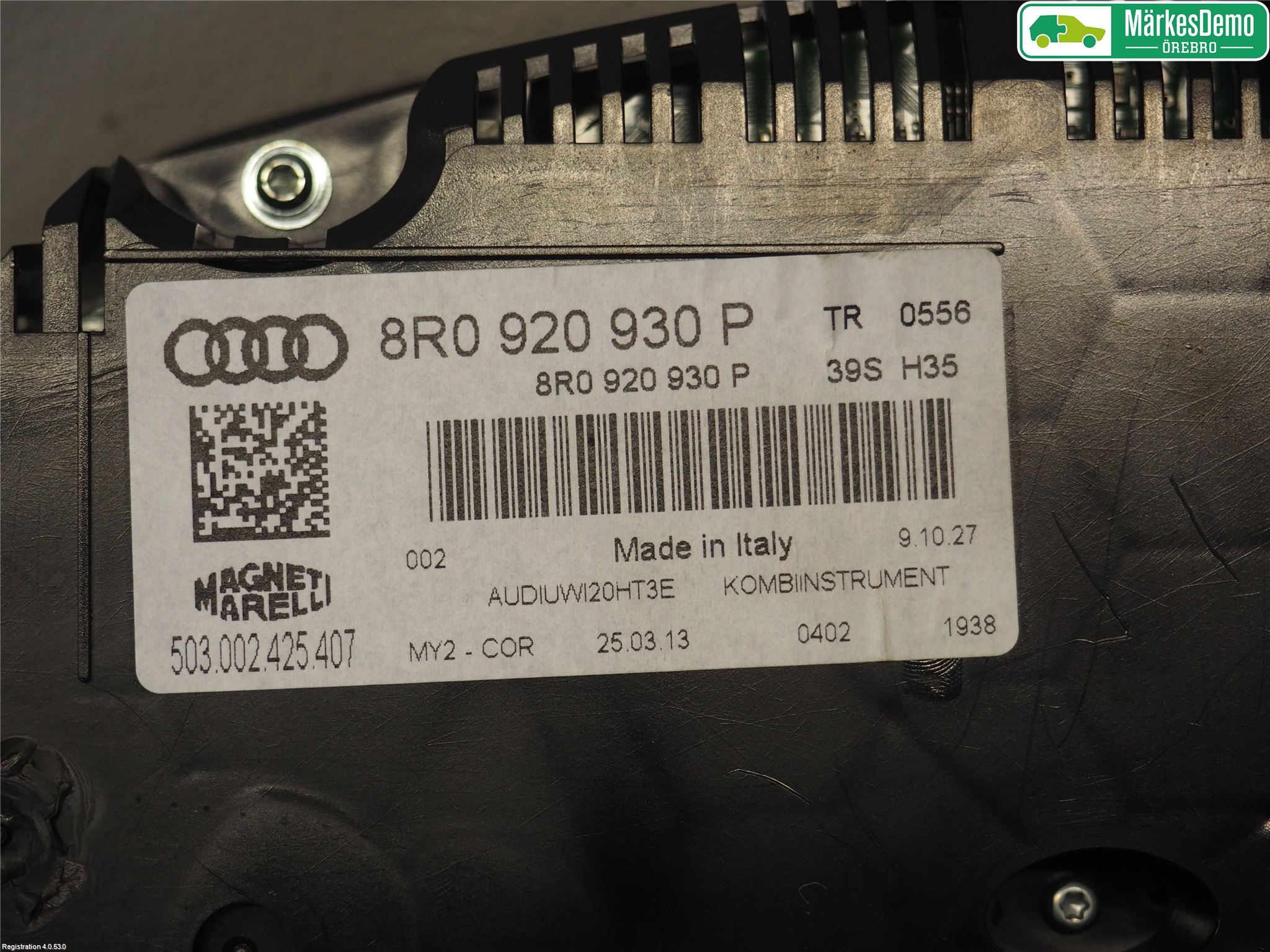 Audi Q5 09-16 Instr Kombinert