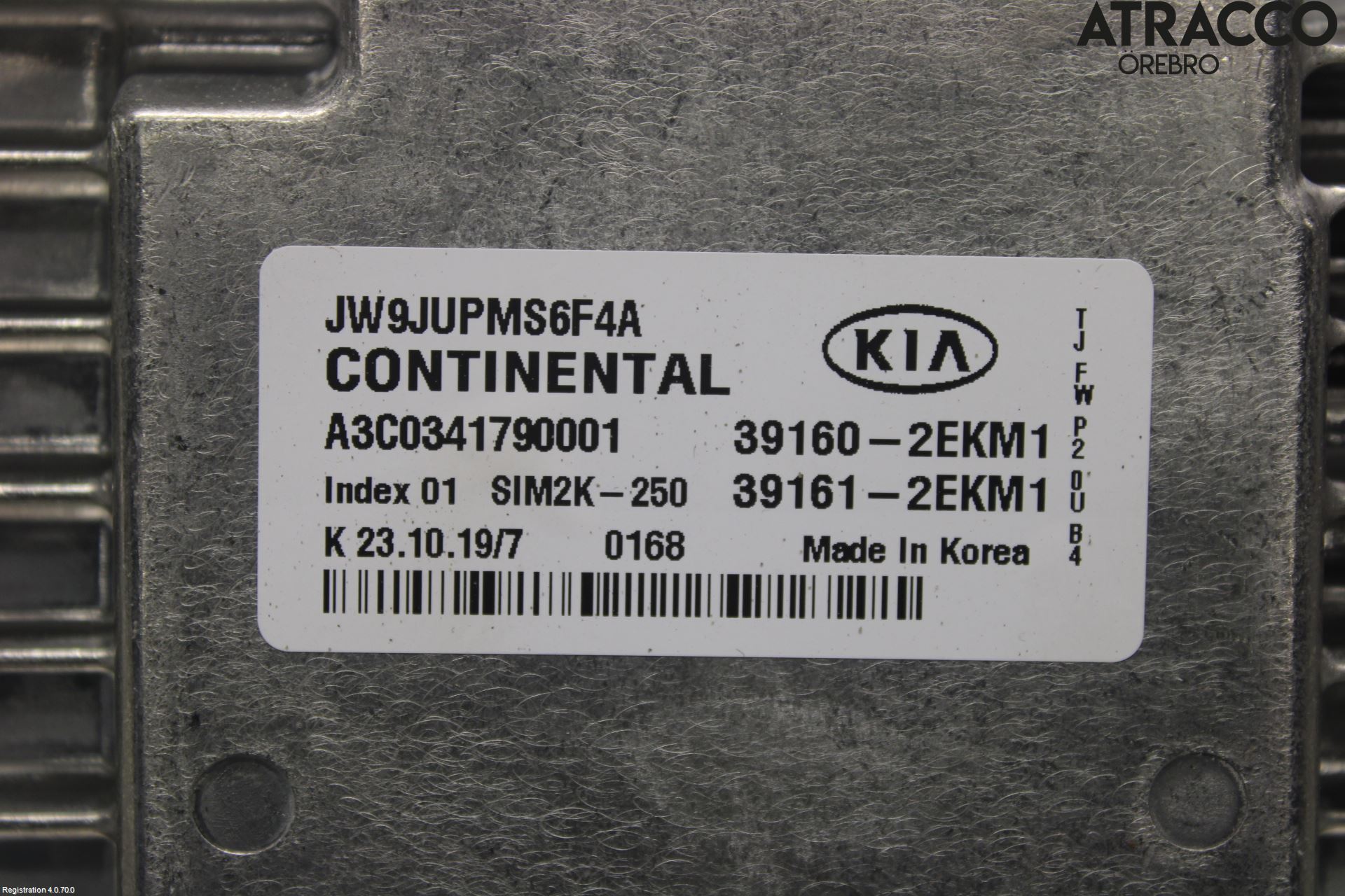 Kia OPTIMA 16-20 Styreenhet Innsprøytning