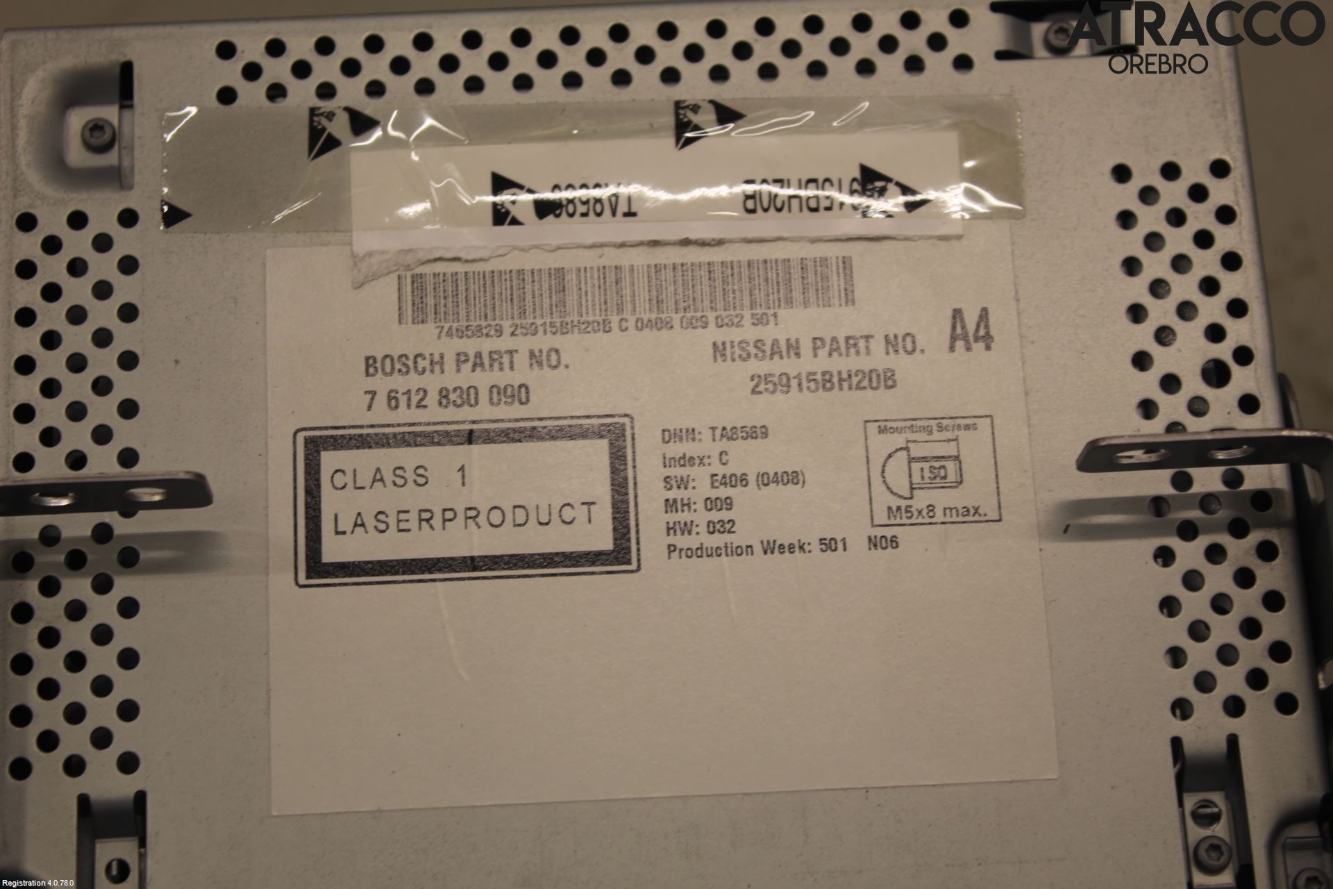 Nissan JUKE 10-14 Stereo Radio Med Cd