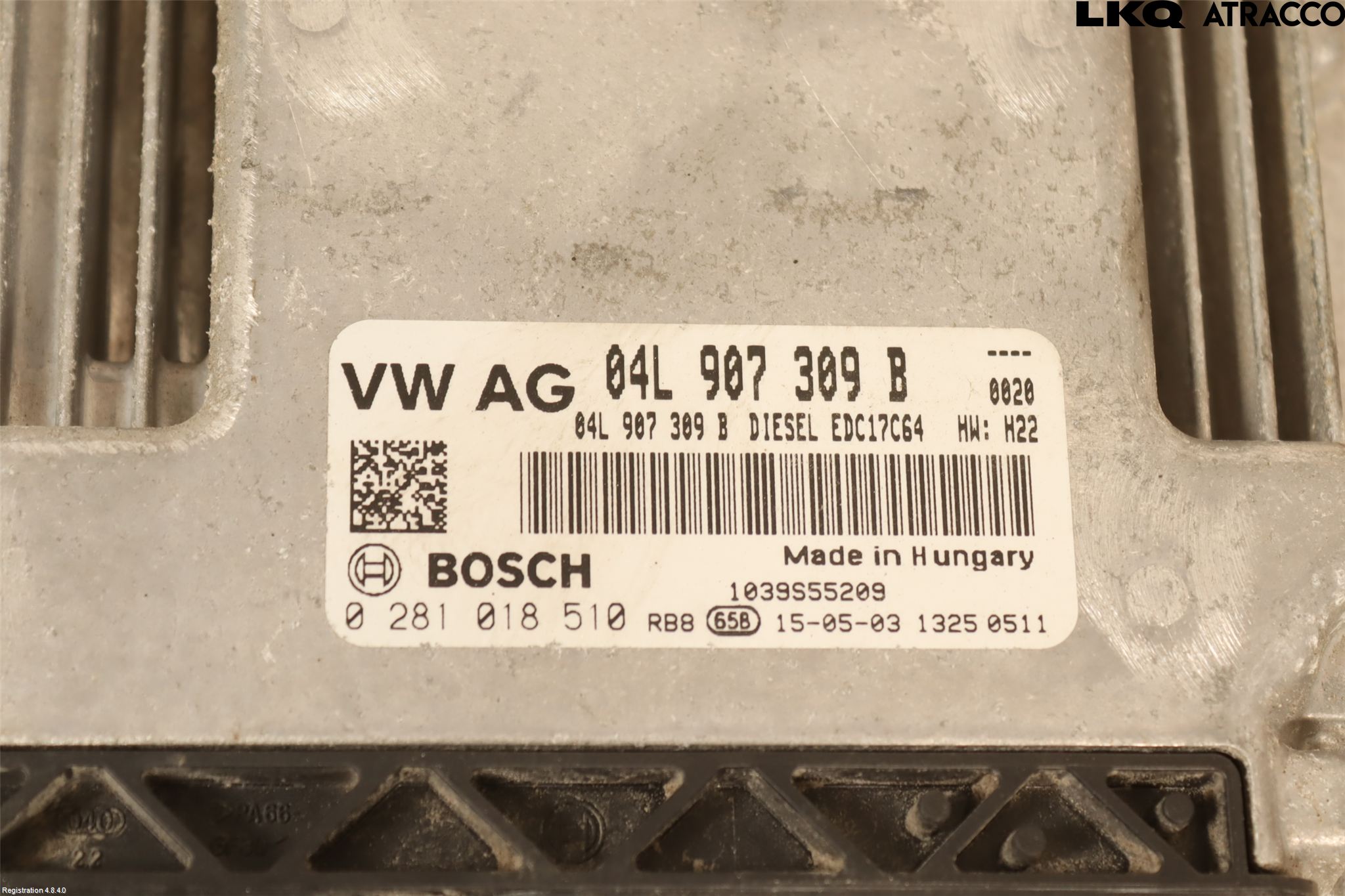 Volkswagen VW GOLF / E-GOLF VII 13-20 Styreenhet Dieselpumpe